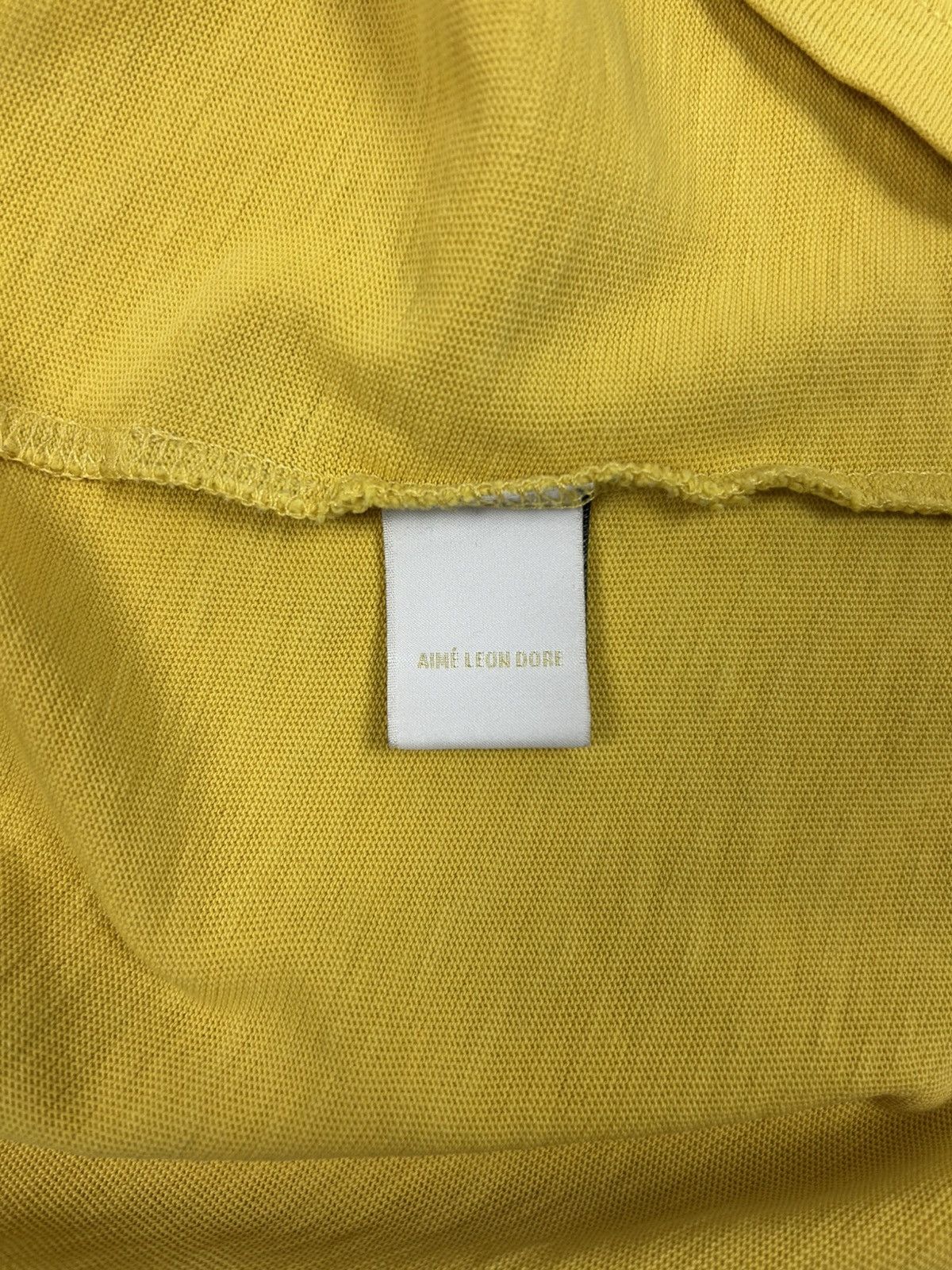 Aime Leon Dore Aimé Leon Dore AIME Logo Tee Yellow L Streetwear Essential Size US L / EU 52-54 / 3 - 12 Thumbnail