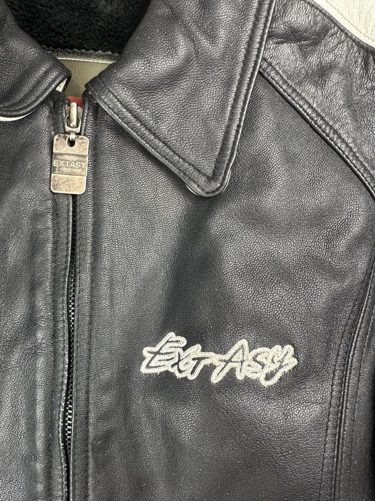 Other Vintage Extasy Leather Racing Jacket – 2XL Size US XXL / EU 58 / 5 - 2 Thumbnail
