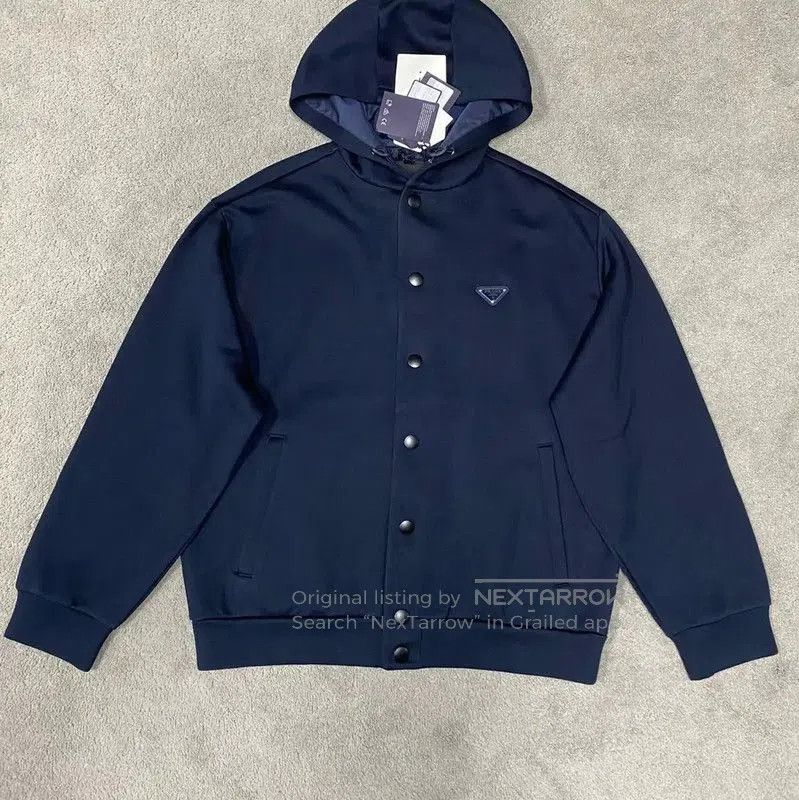 Prada Prada Men's Spring Autumn Navy Cardigan. Size US M / EU 48-50 / 2 - 1 Thumbnail