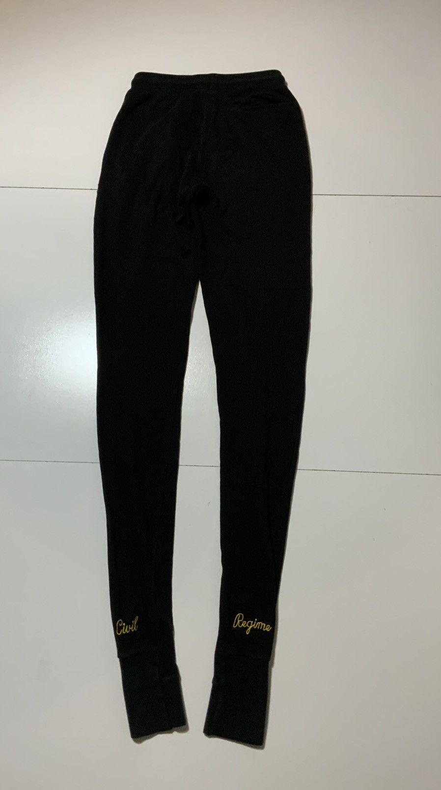 Civil Regime Civil Regime Embroidered Terry Fleece Jogger Sweatpants Size US 32 / EU 48 - 3 Thumbnail