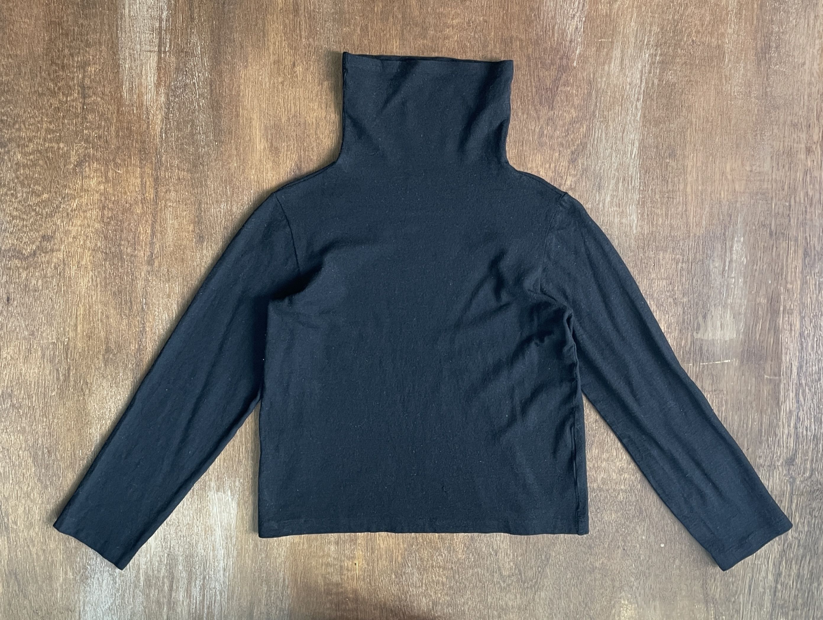 Comme des Garcons COMME des GARCONS Turtle Neck Crop Sweat Shirt 1998 Size US S / EU 44-46 / 1 - 1 Thumbnail
