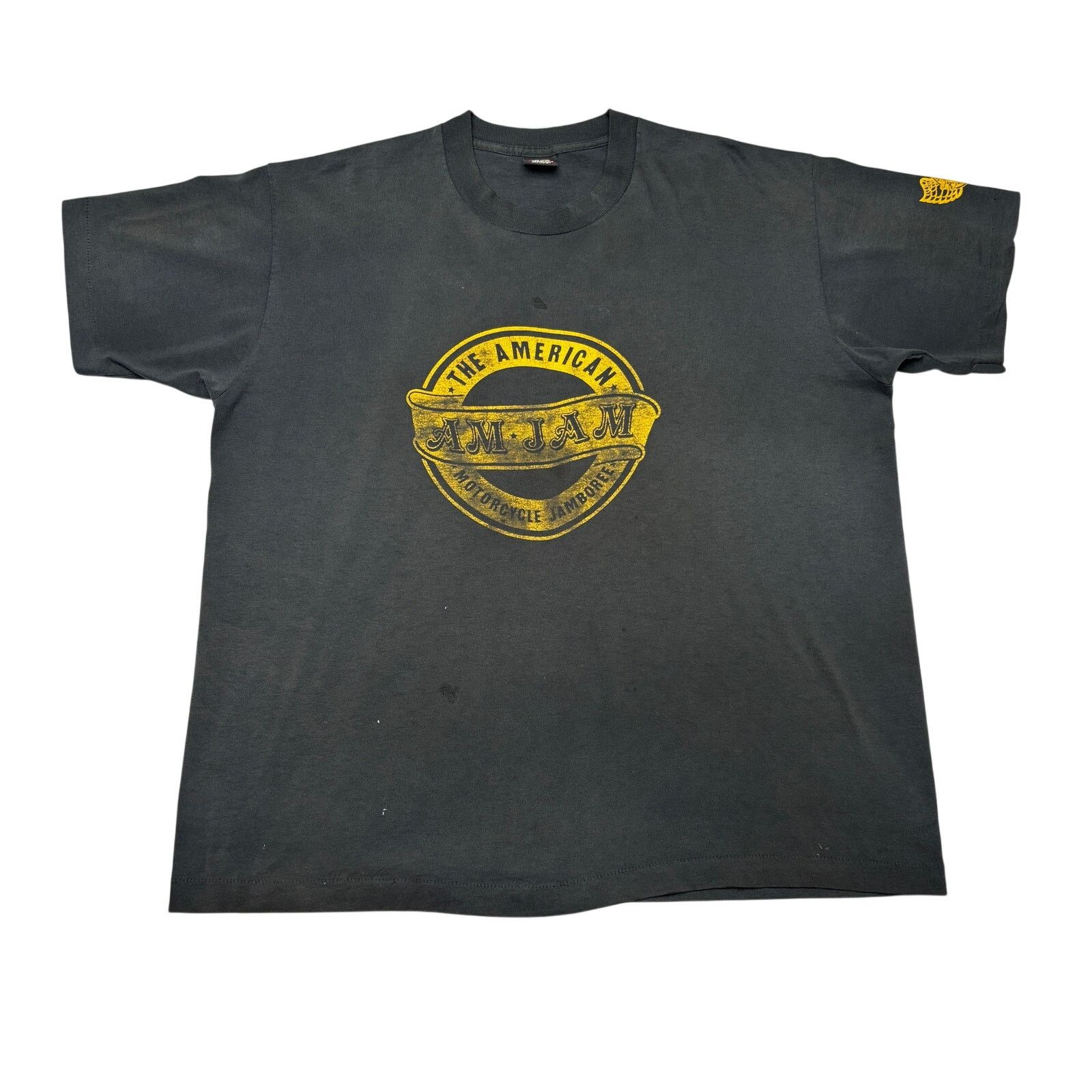 Vintage VTG 90s The American Am-Jam Motorcycle Jamboree Shirt 2XL Size US XXL / EU 58 / 5 - 1 Thumbnail