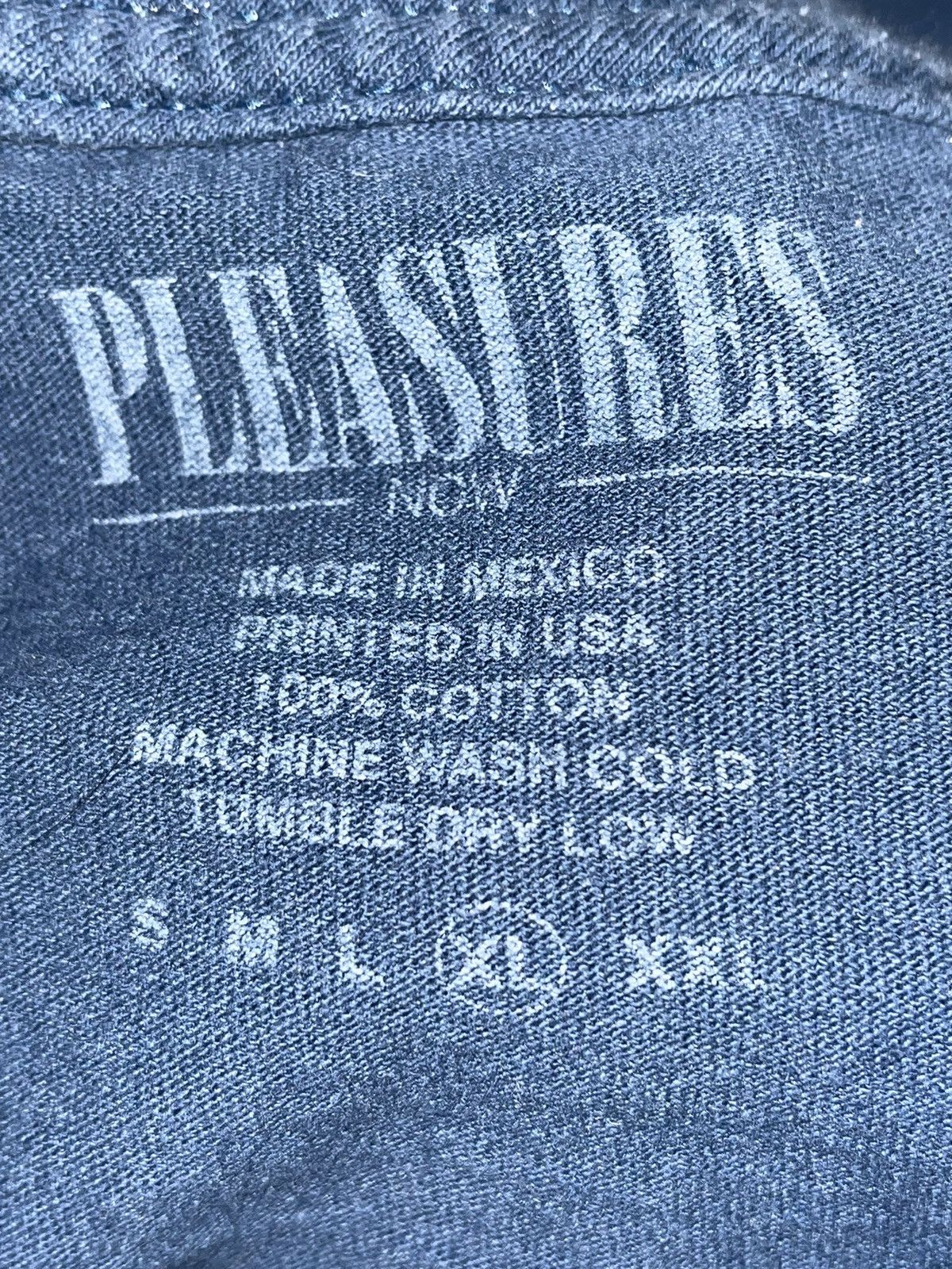 Other Crazy Y2K Faded Thrashed ERD Goth Baggy Skater Pleasures Tee Size US XL / EU 56 / 4 - 3 Thumbnail