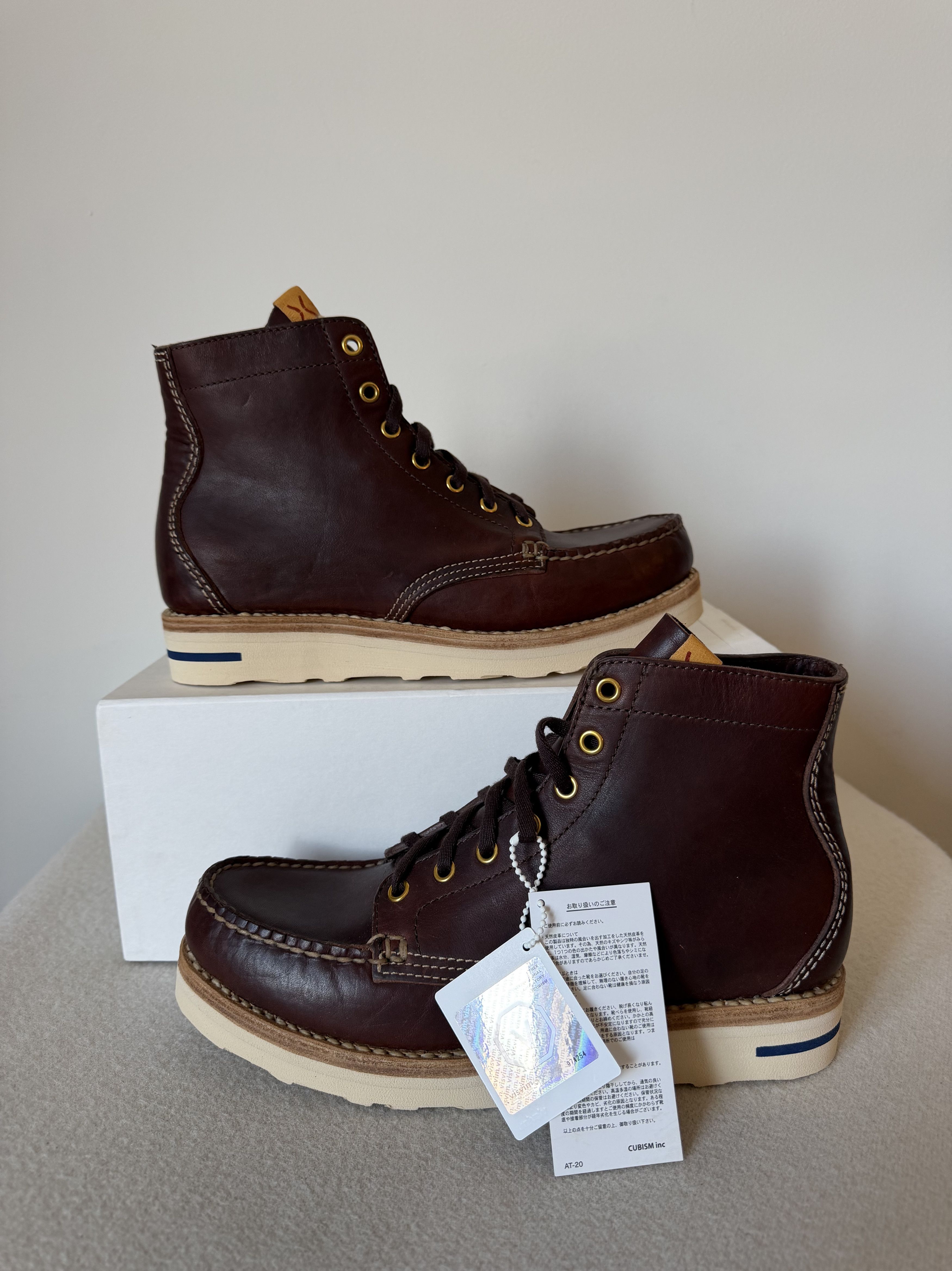 Visvim Visvim Blackstone Moc Boots Folk in Dark Brown Size US 10 / EU 43 - 2 Thumbnail