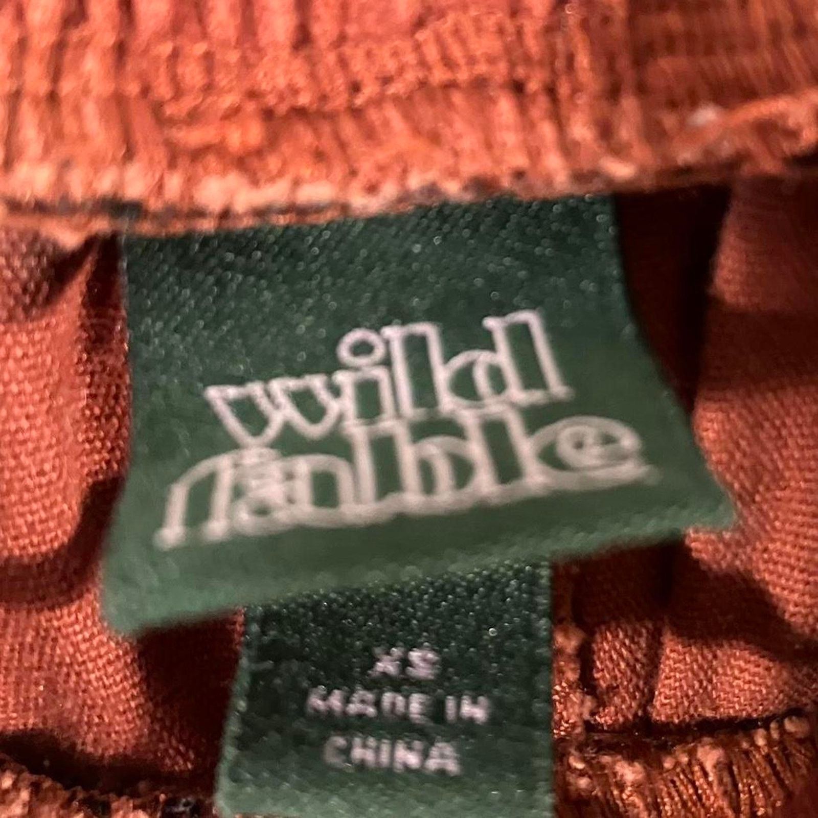 Other Wild Fable Rust Orange Cargo Joggers Size 26" / US 2 / IT 38 - 3 Thumbnail