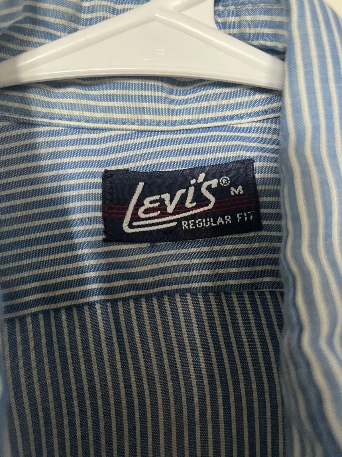 Levi's × Levi's Vintage Clothing Levi’s Vintage Longsleeve Pinstripe Dress Shirt Size US M / EU 48-50 / 2 - 3 Thumbnail