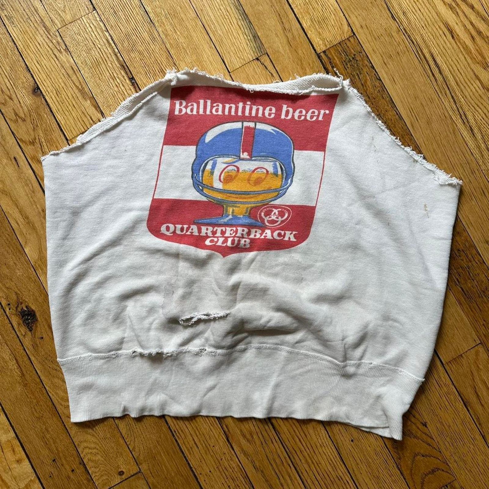 Vintage Vintage 60s Beer Football Club Crewneck Sweat Sweatshirt Size US S / EU 44-46 / 1 - 1 Thumbnail