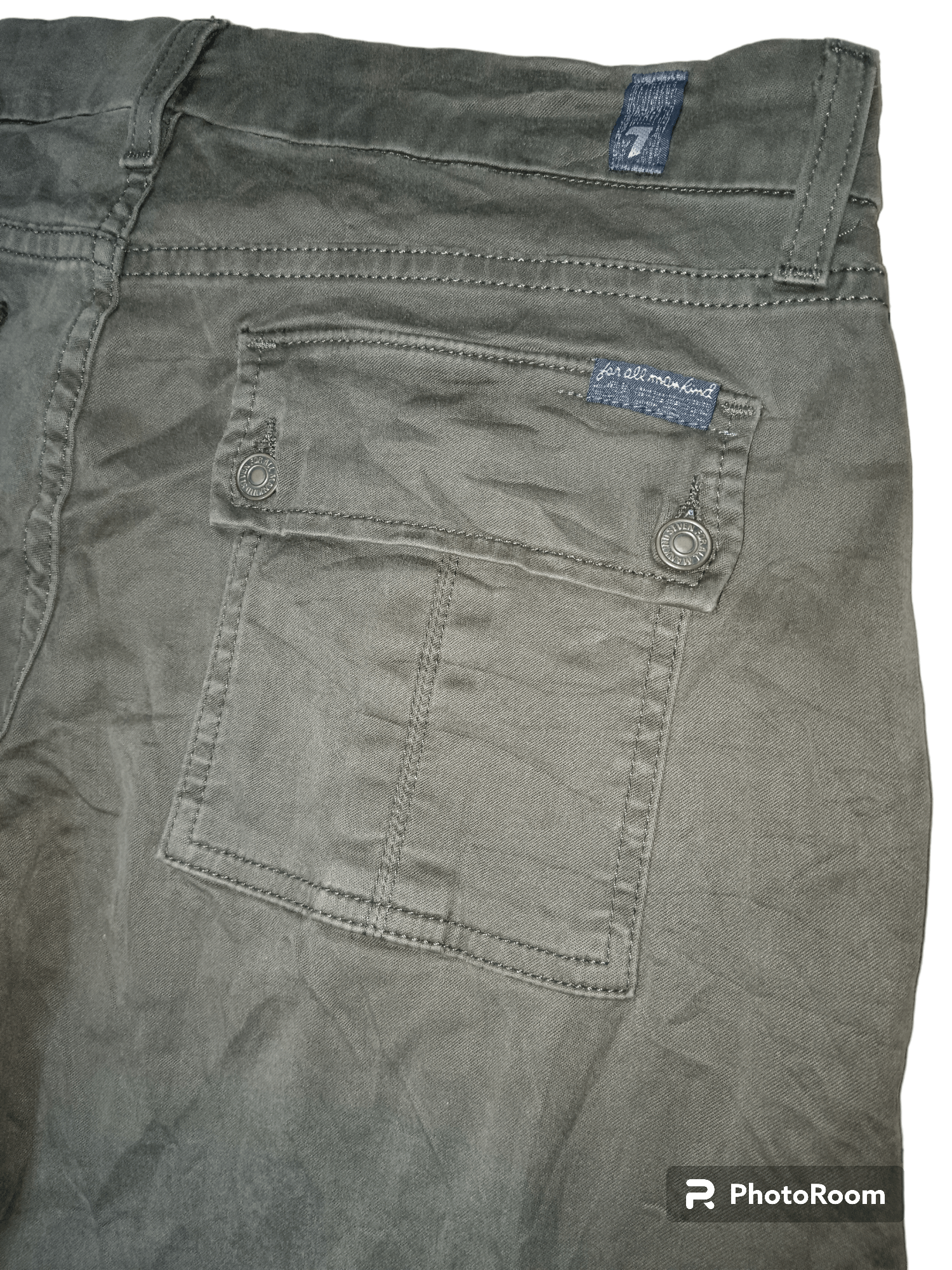 7 For All Mankind 7 FOR ALL MANKIND SKINNY STRETCH PANT Size US 32 / EU 48 - 6 Thumbnail