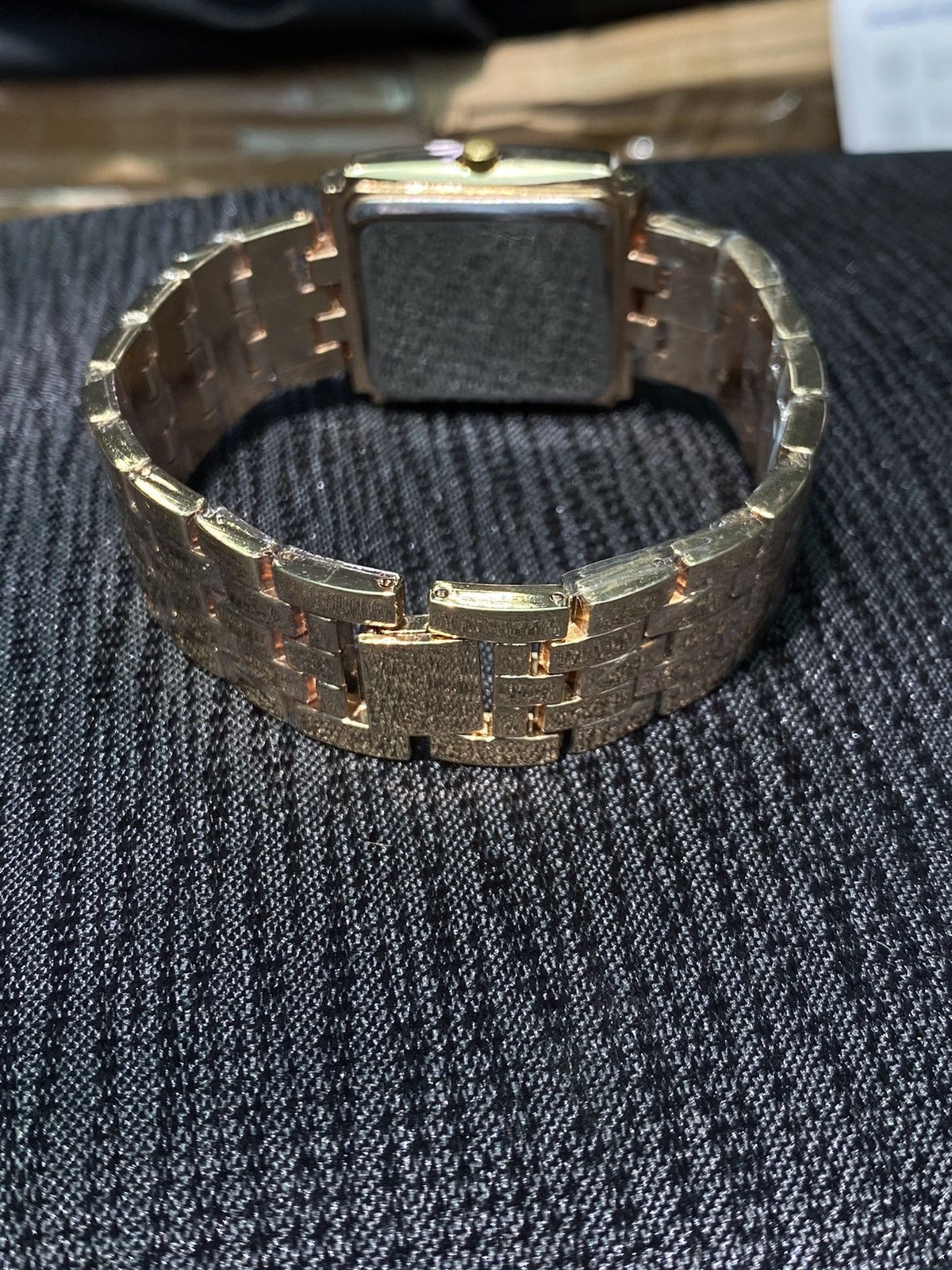 Japanese Brand Unique Gold Watch with Eiffel Tower, Like New Size ONE SIZE - 10 Thumbnail