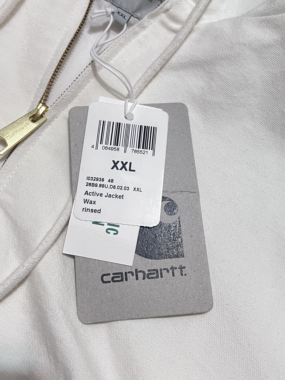 Carhartt White carhartt active jacket Size US XXL / EU 58 / 5 - 9 Thumbnail