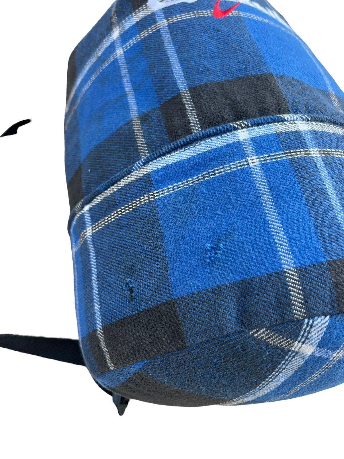 Quiksilver Vintage 80s 90s Quiksilver Tartan Spell Out Backpack Bag Size ONE SIZE - 3 Thumbnail
