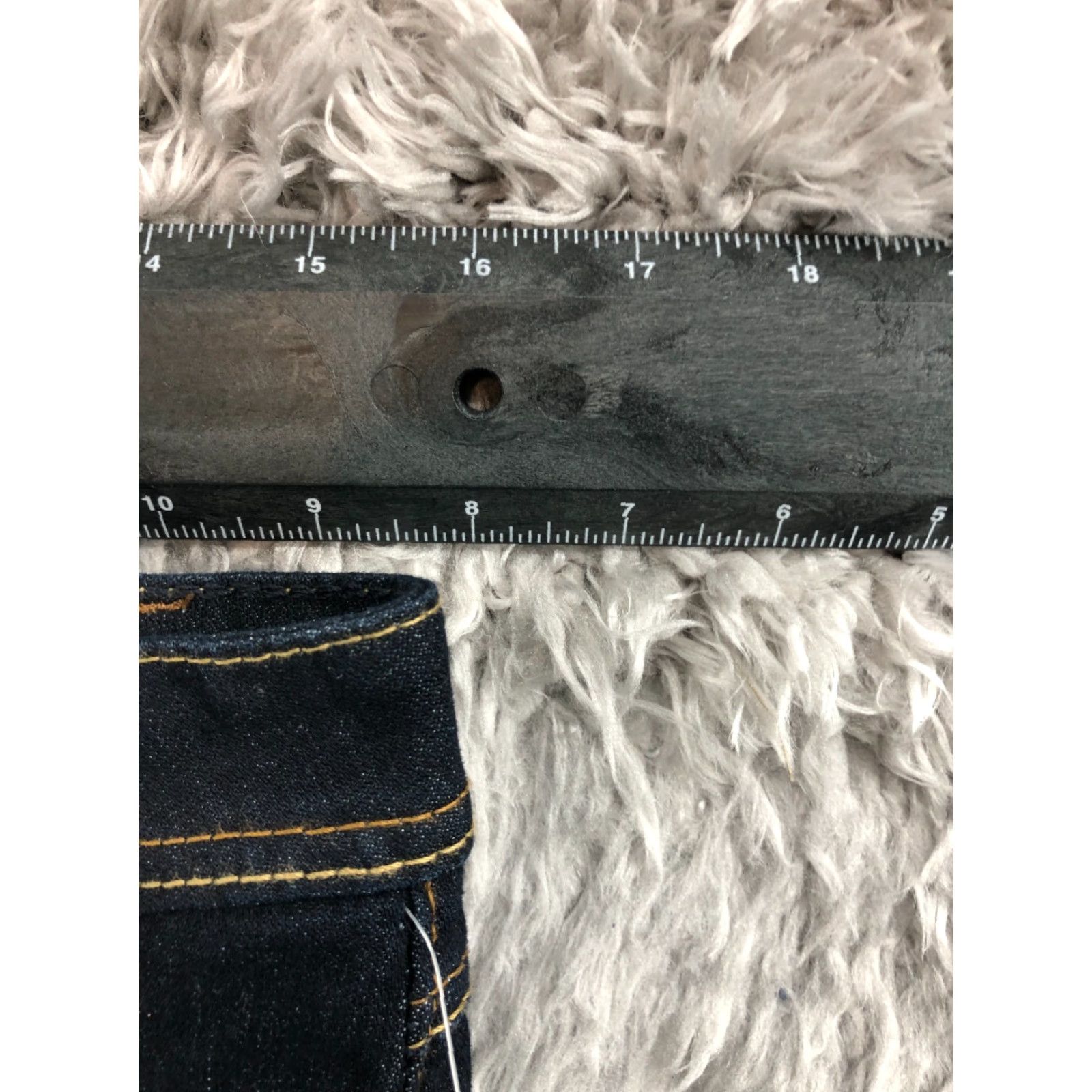 Vintage 17/21 Skinny Jeans Size 6 Womens Dark Wash Blue Jeans Size 28" / US 6 / IT 42 - 2 Thumbnail