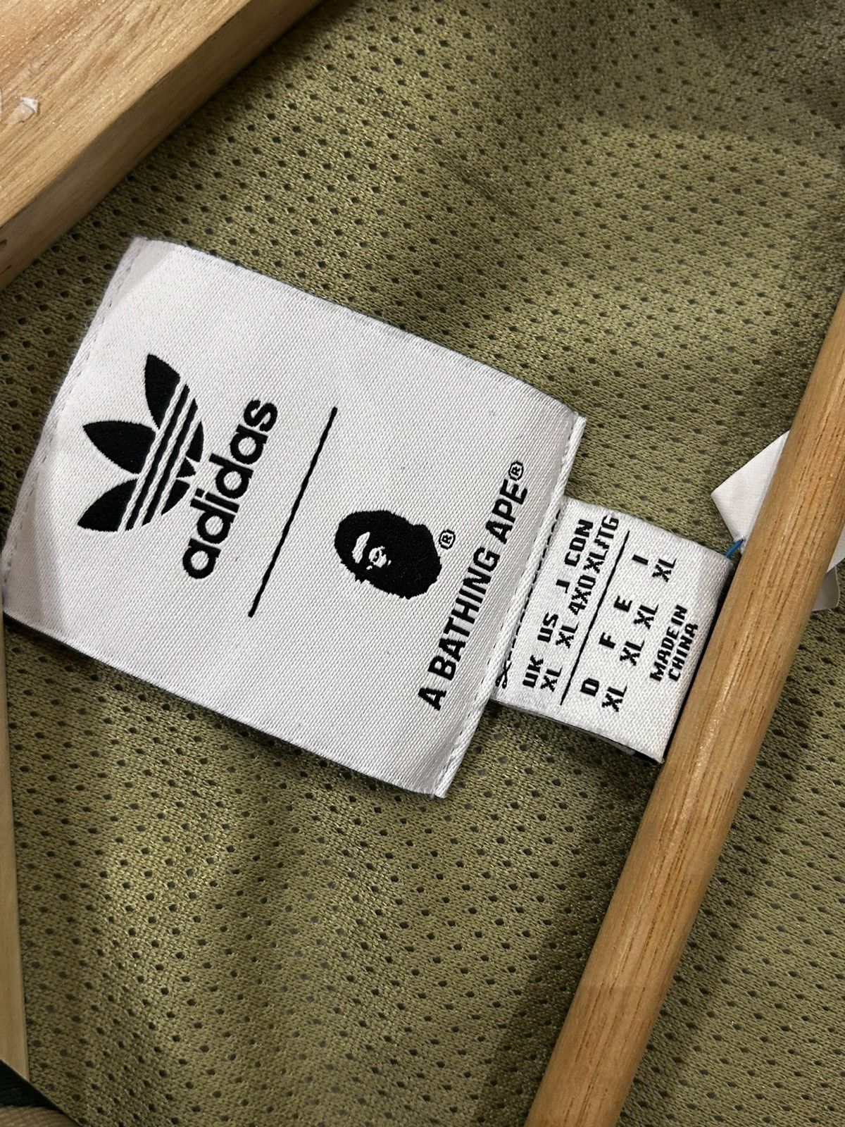 Adidas × Bape Bape X Adidas Camo Track Top Size US XL / EU 56 / 4 - 3 Thumbnail