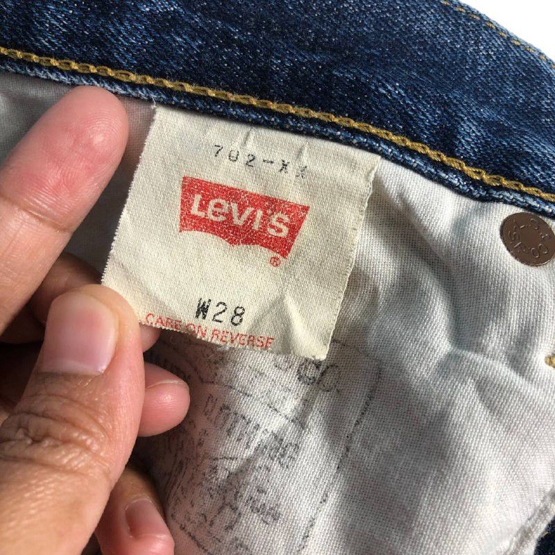 Levi's Vintage Clothing Vtg Levi's 702 Big E Cinch- Back Redline Selvedge Jean Size US 28 / EU 44 - 11 Thumbnail