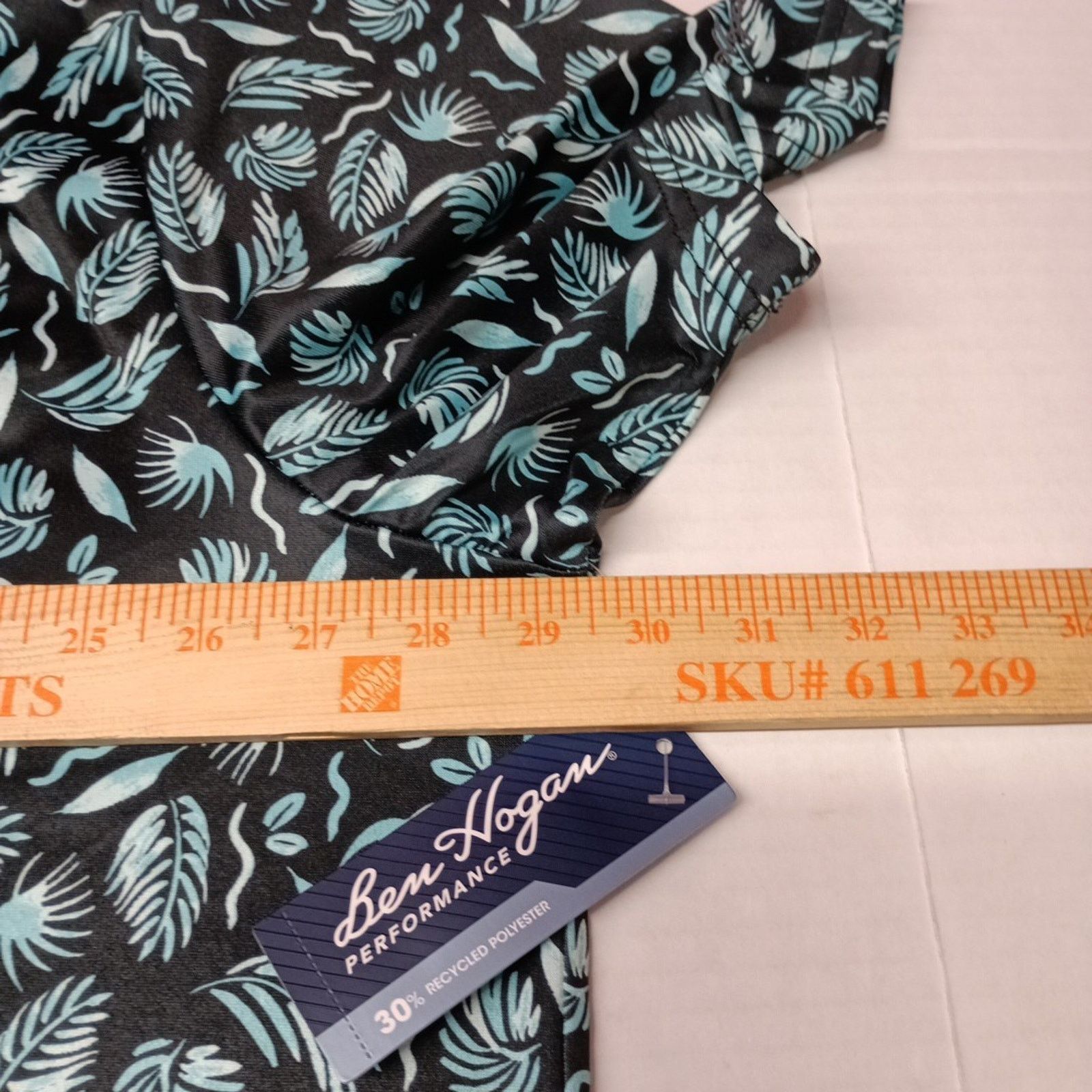 Other Ben Hogan Polo Shirt Mens Size 3XL 54/56 Floral Print UPF 15 Size US XXL / EU 58 / 5 - 4 Thumbnail