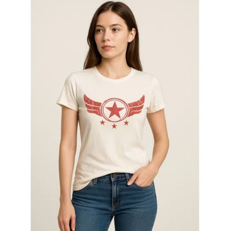 Other Sledge USA Graphic Tee Star Wings Distressed White XL Size XL / US 12-14 / IT 48-50 - 1 Thumbnail