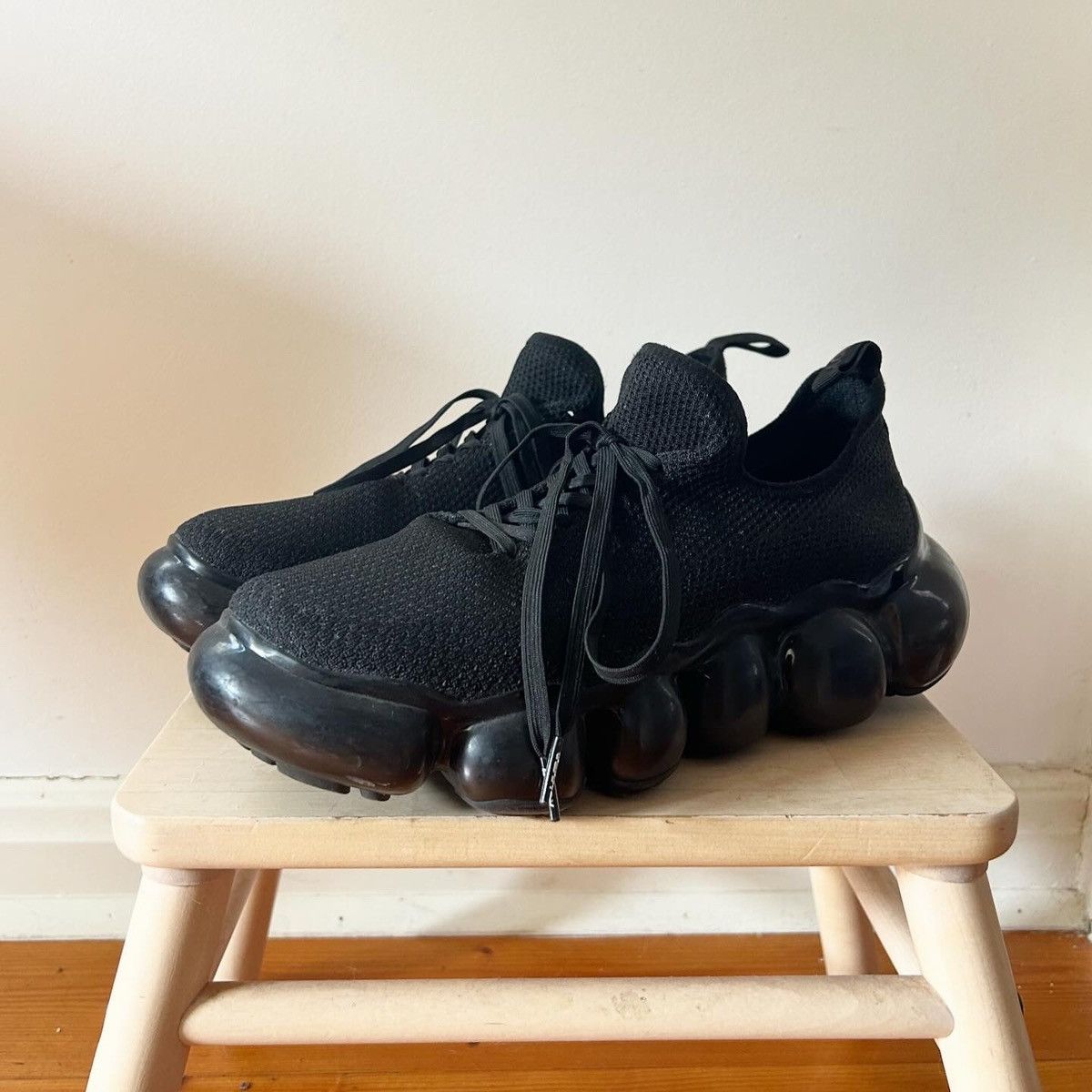 image of Designer Mikio Sakabe Grounds / Giddy Jewellery Sneaker in Black, Men's (Size 10)