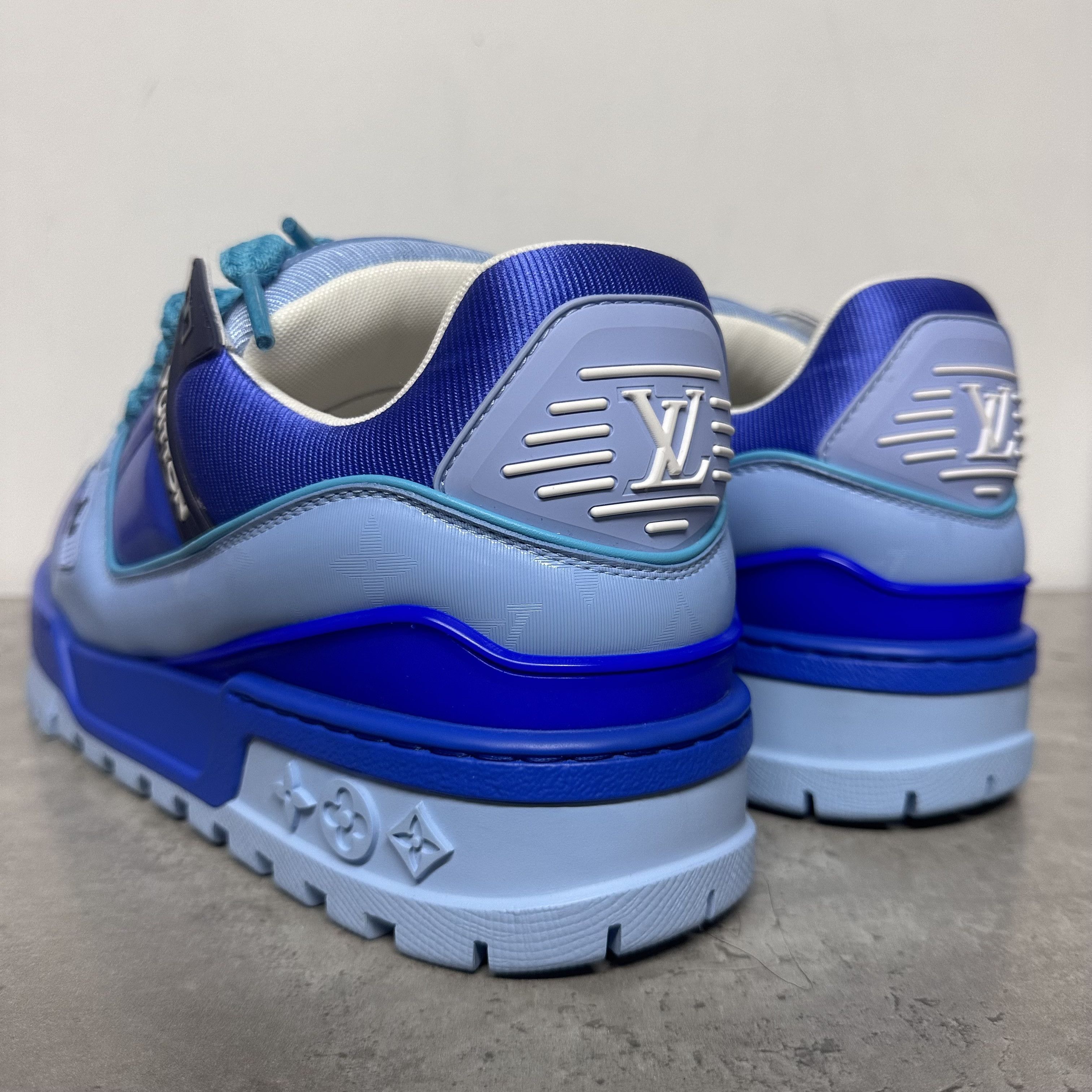 Louis Vuitton Maxi Skate US10.5 LV Trainer Mens Blue trainer