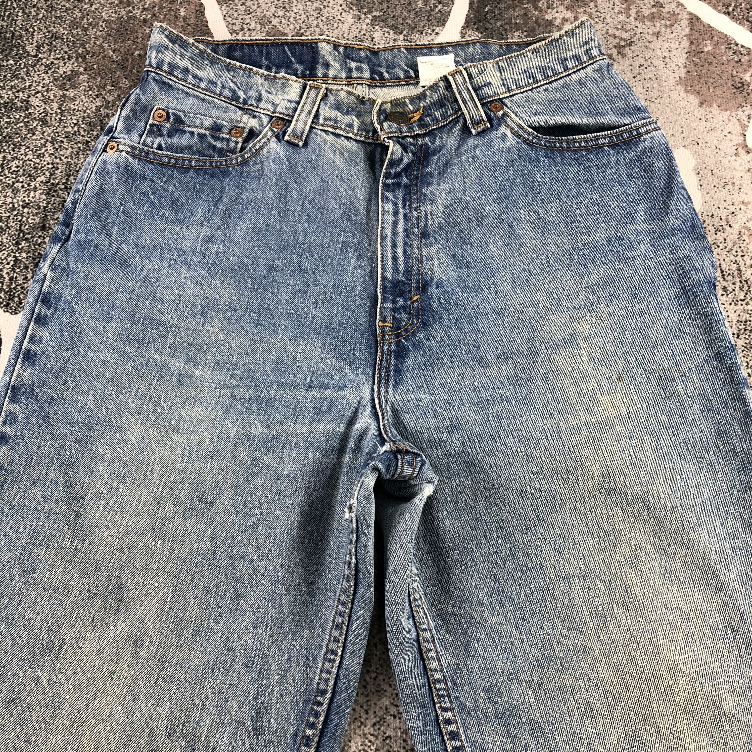 Levi's Vintage Levis 512 Jeans Slim Tapered Leg Denim KJ987 Size US 30 / EU 46 - 3 Thumbnail