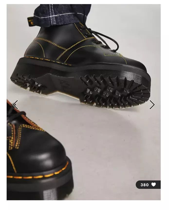 Dr. Martens DR. MARTENS CHURCH PLATFORM MONKEY BOOTS Size US 10 / EU 43 - 8 Thumbnail