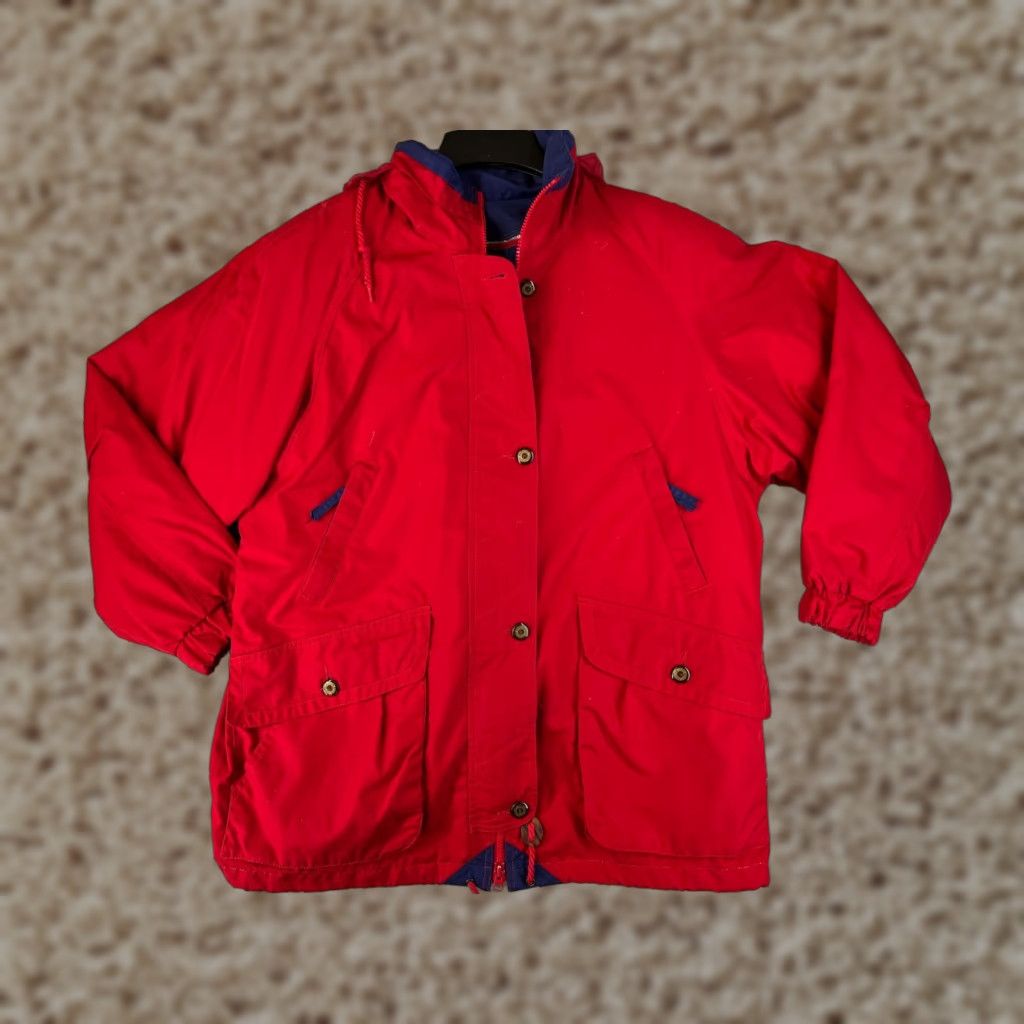 Preston & York Preston & York Jacket Men M Red Flannel Lined Hooded Pockets Snow Winter Insulat Size US M / EU 48-50 / 2 - 1 Thumbnail