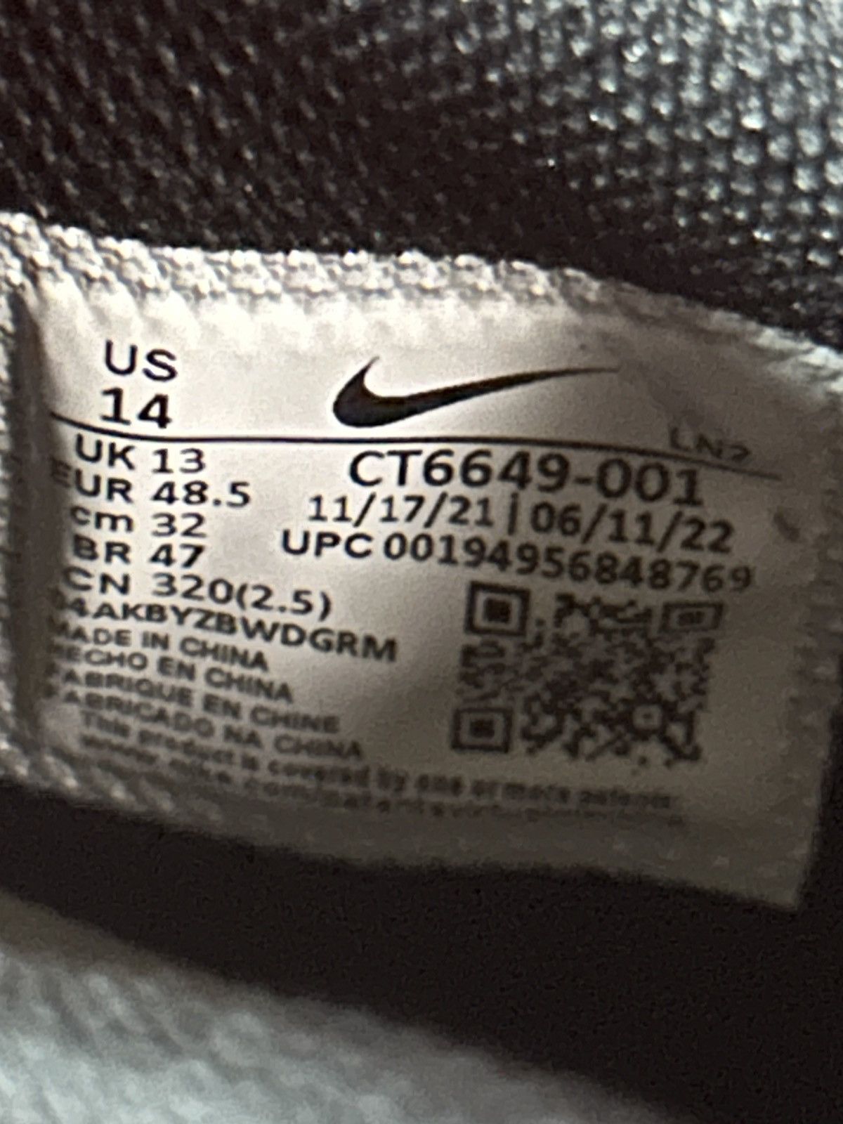 Nike Nike Alpha Menace Pro 3 size 14 Size US 14 / EU 47 - 7 Thumbnail
