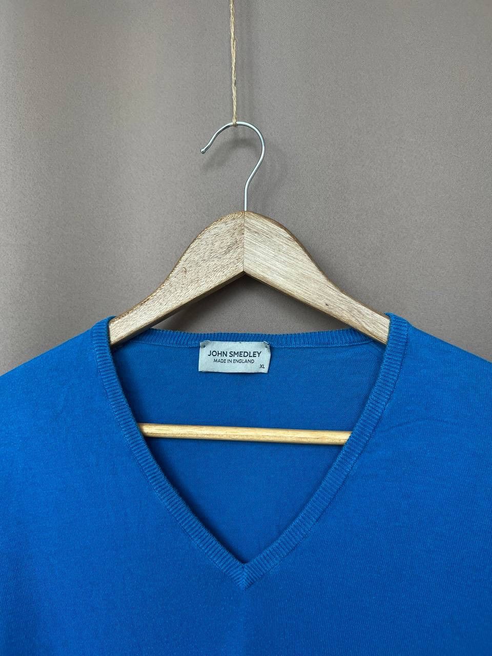 John Smedley John Smedley V-Neck Sweater Mens Size XL Jumper Size US XL / EU 56 / 4 - 9 Thumbnail