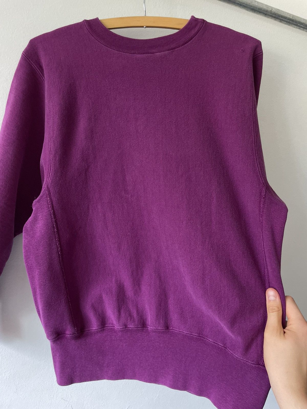 Champion Vintage 90s Purple Champion Reverse Weave Sweatshirt Size US M / EU 48-50 / 2 - 12 Thumbnail