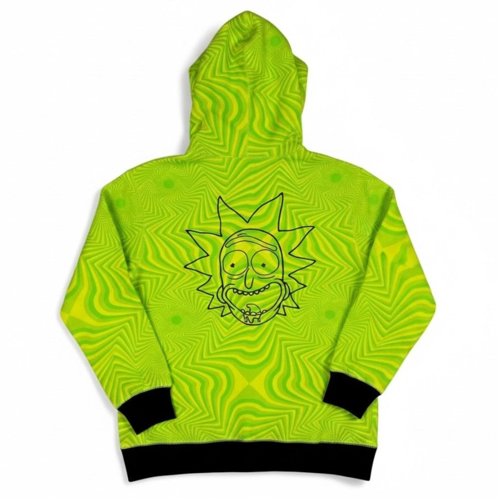 Primitive Primitive x Rick and Morty Small Green Rick Sanchez Hoodie Size US S / EU 44-46 / 1 - 1 Thumbnail
