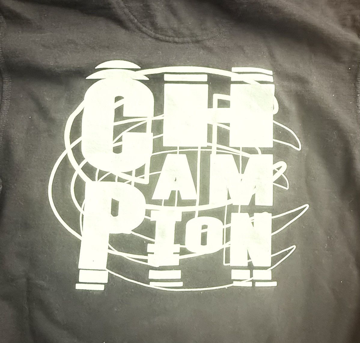 Champion Vintage Y2K Champion Black Pullover Hoodie - unisex Size US S / EU 44-46 / 1 - 5 Thumbnail