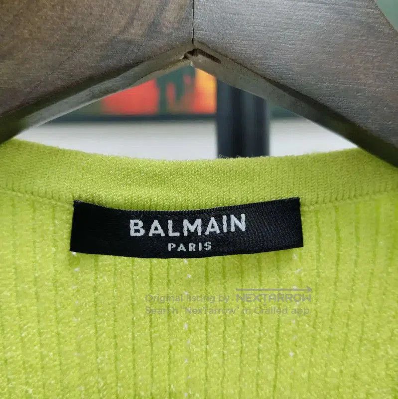 Balmain Balmain Summer Sleeveless Green Top . Size S / US 4 / IT 40 - 3 Thumbnail