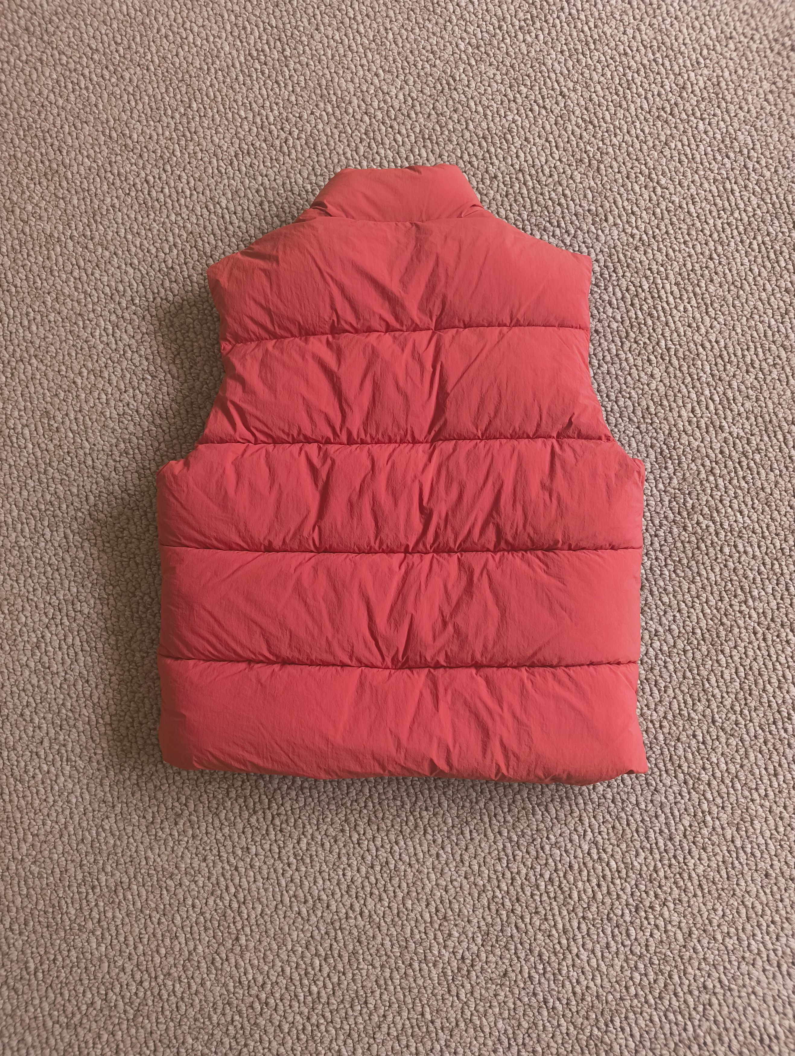Cotton On Orange Puffer Vest Size US XXL / EU 58 / 5 - 2 Thumbnail