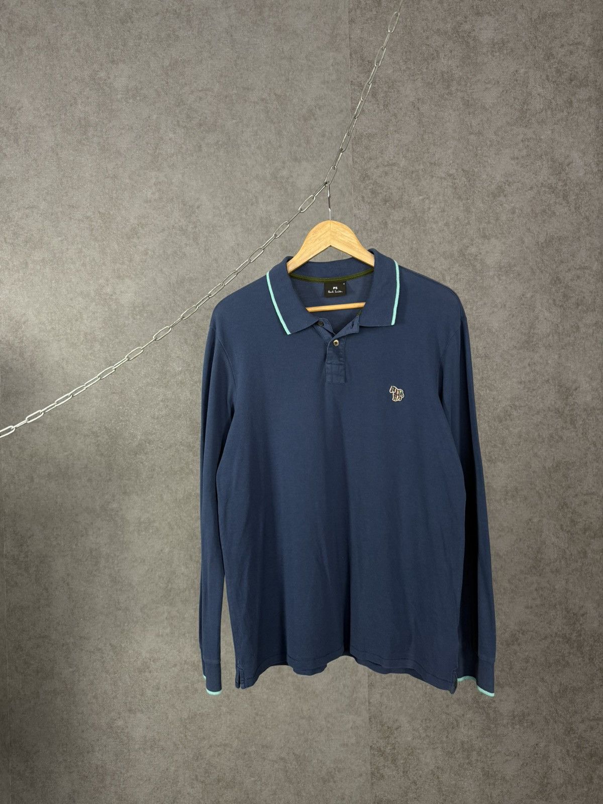 Paul Smith Paul Smith designer logo polo longsleeve Size US M / EU 48-50 / 2 - 1 Thumbnail
