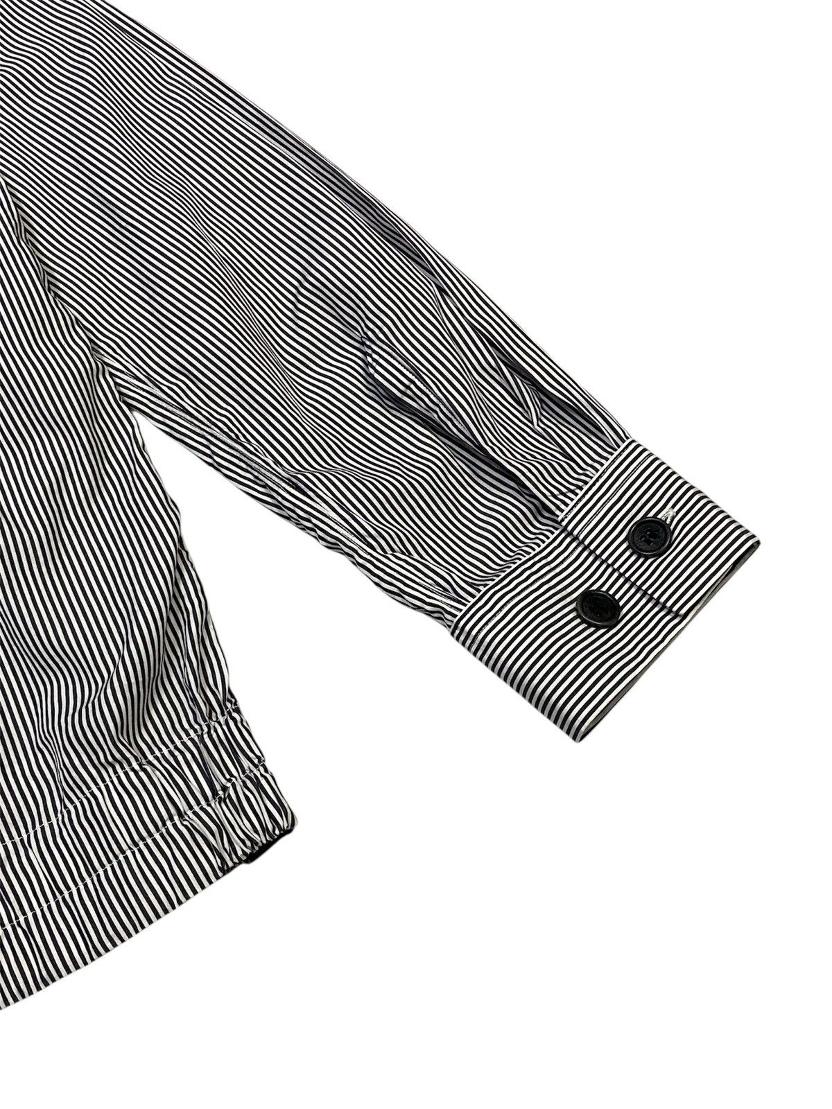 Dries Van Noten Dries Van Noten Charcoal Stripe Thin Cotton Jacket Size L / US 10 / IT 46 - 8 Thumbnail
