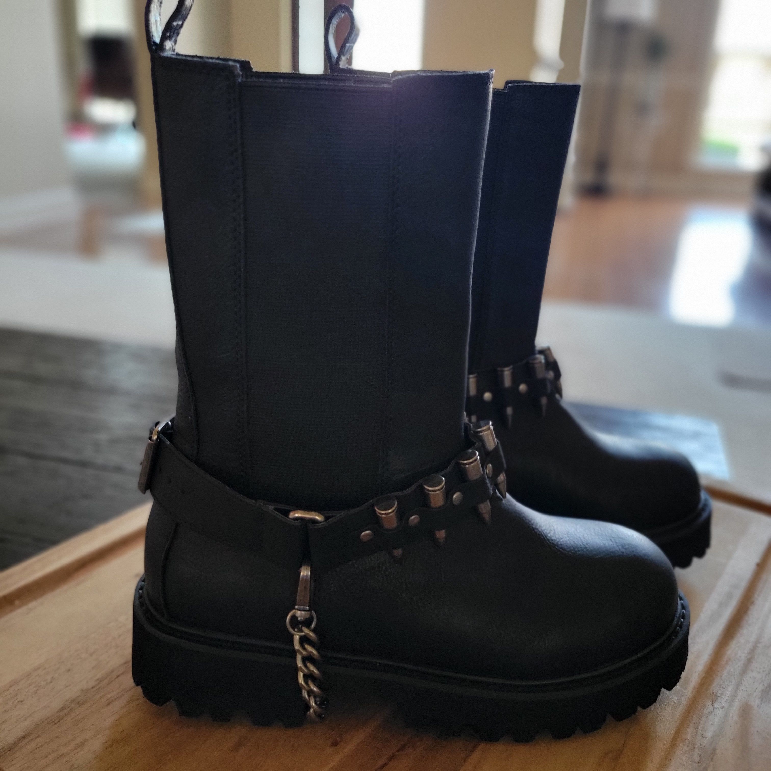 Killstar Killstar Deadman's Black Faux Leather Boot SZ-6 Size US 6 / IT 36 - 7 Thumbnail