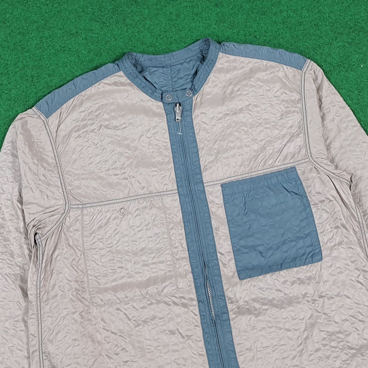Issey Miyake Vintage Issey Miyake Reversible Quilted Crinkled Nylon Size US M / EU 48-50 / 2 - 2 Thumbnail