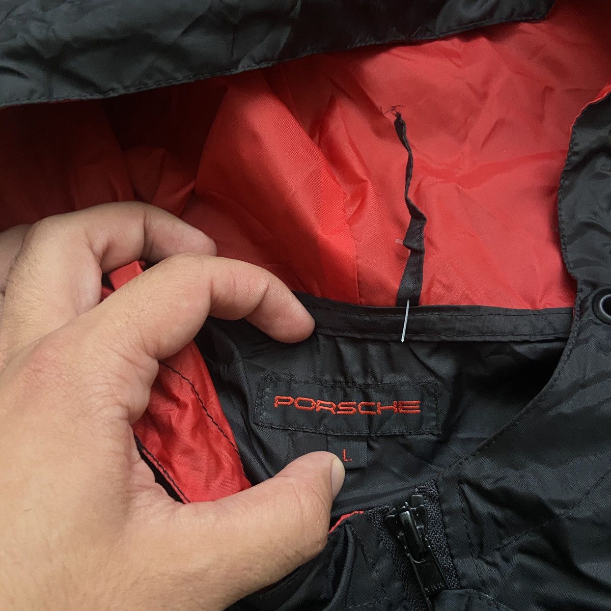 Porsche Design Porsche 911 Boxster Logo Light Jacker / Anorak Size US L / EU 52-54 / 3 - 6 Thumbnail