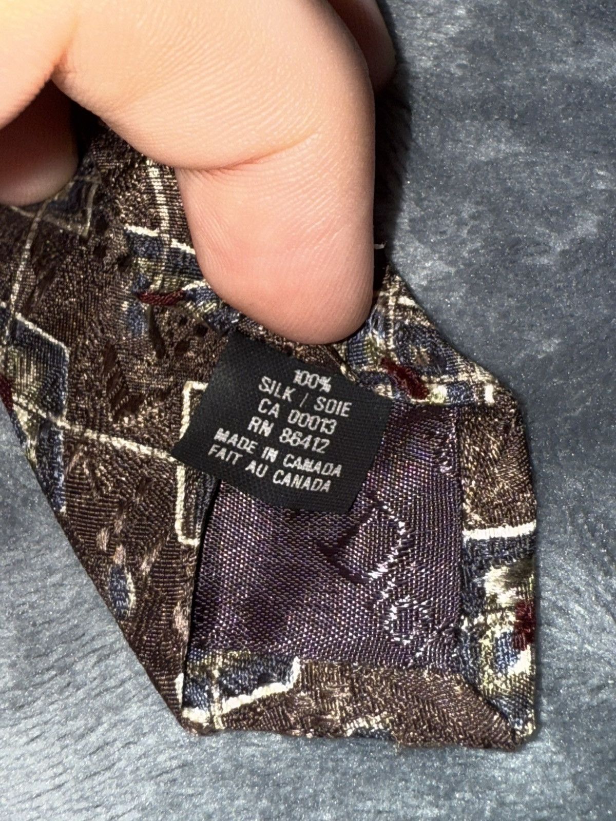 Christian Dior Monsieur Christian Dior Monsieur Vintage Tie Size ONE SIZE - 3 Thumbnail
