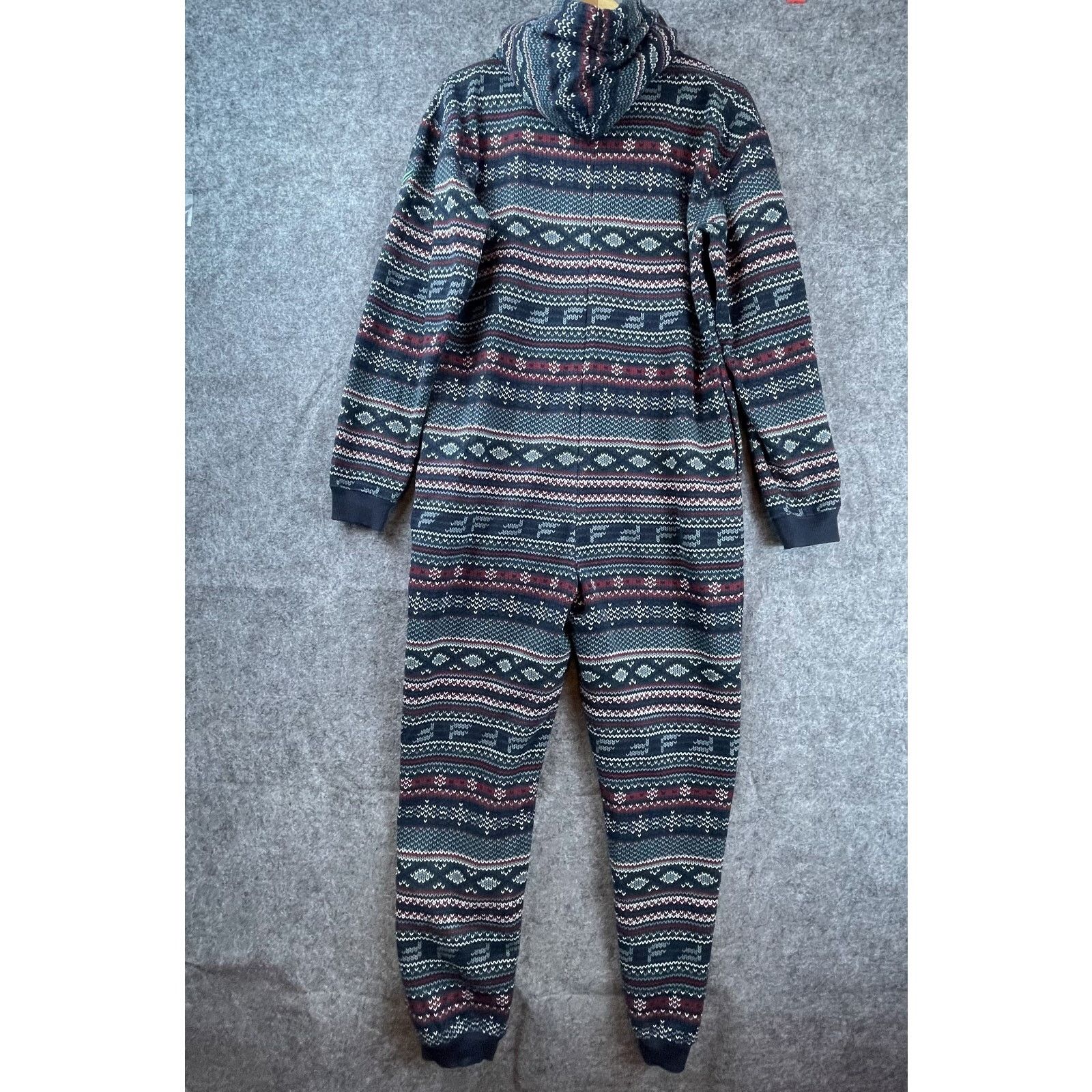 Fabletics Fabletics Forever Fleece Hooded Jumpsuit Women Small Aztec Size 27" / US 4 / IT 40 - 2 Thumbnail