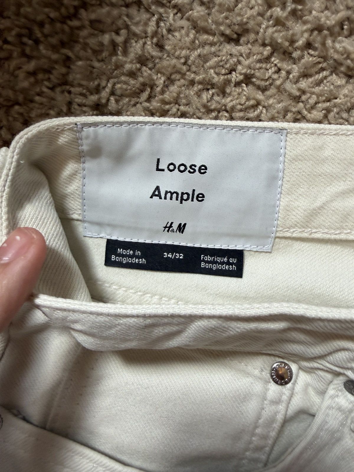 H&M H&M Loose Baggy Denim Size US 32 / EU 48 - 2 Thumbnail