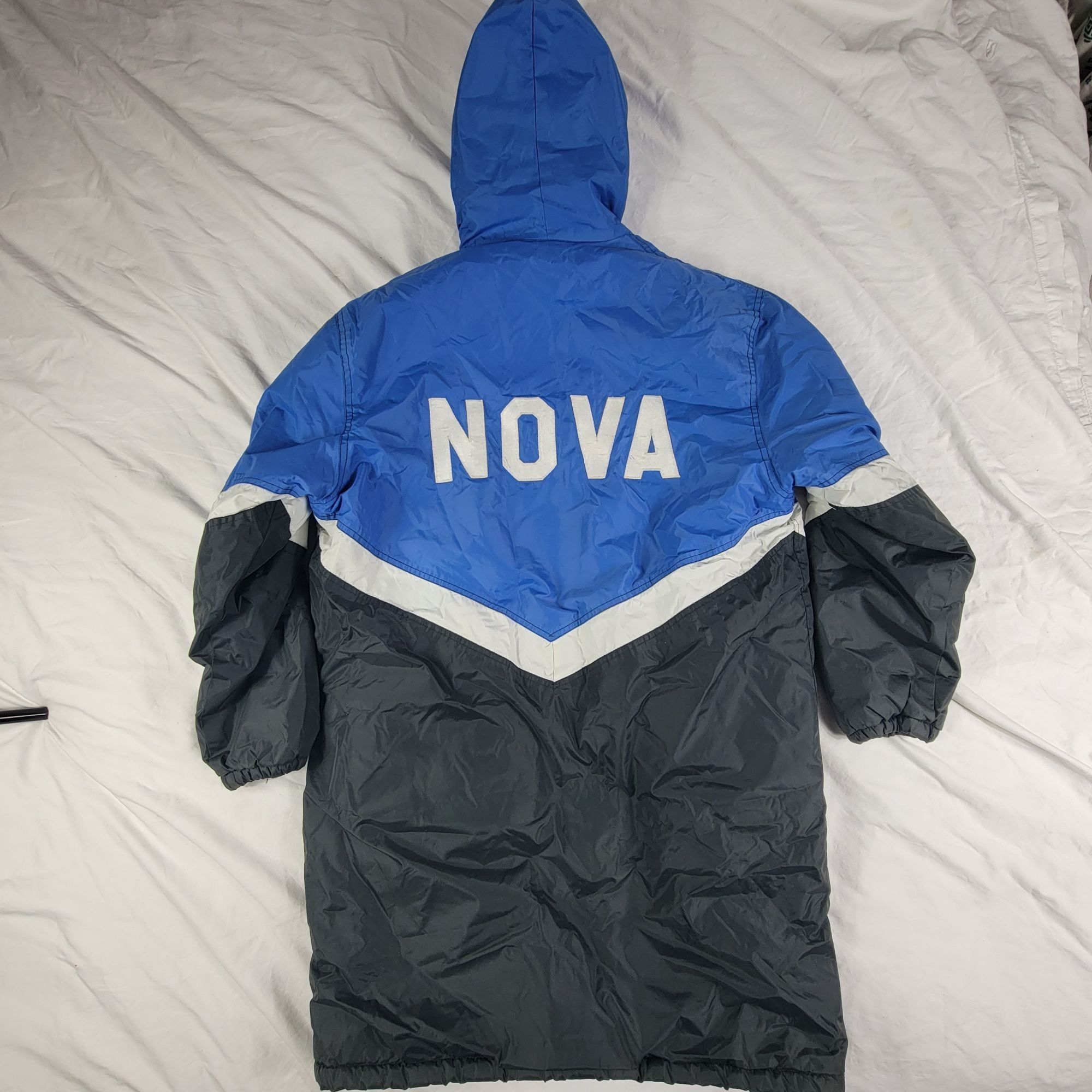 Other × Vintage TruWest Womens Medium Blue Hooded Jacket Coat With Sherpa Fl Size M / US 6-8 / IT 42-44 - 2 Thumbnail
