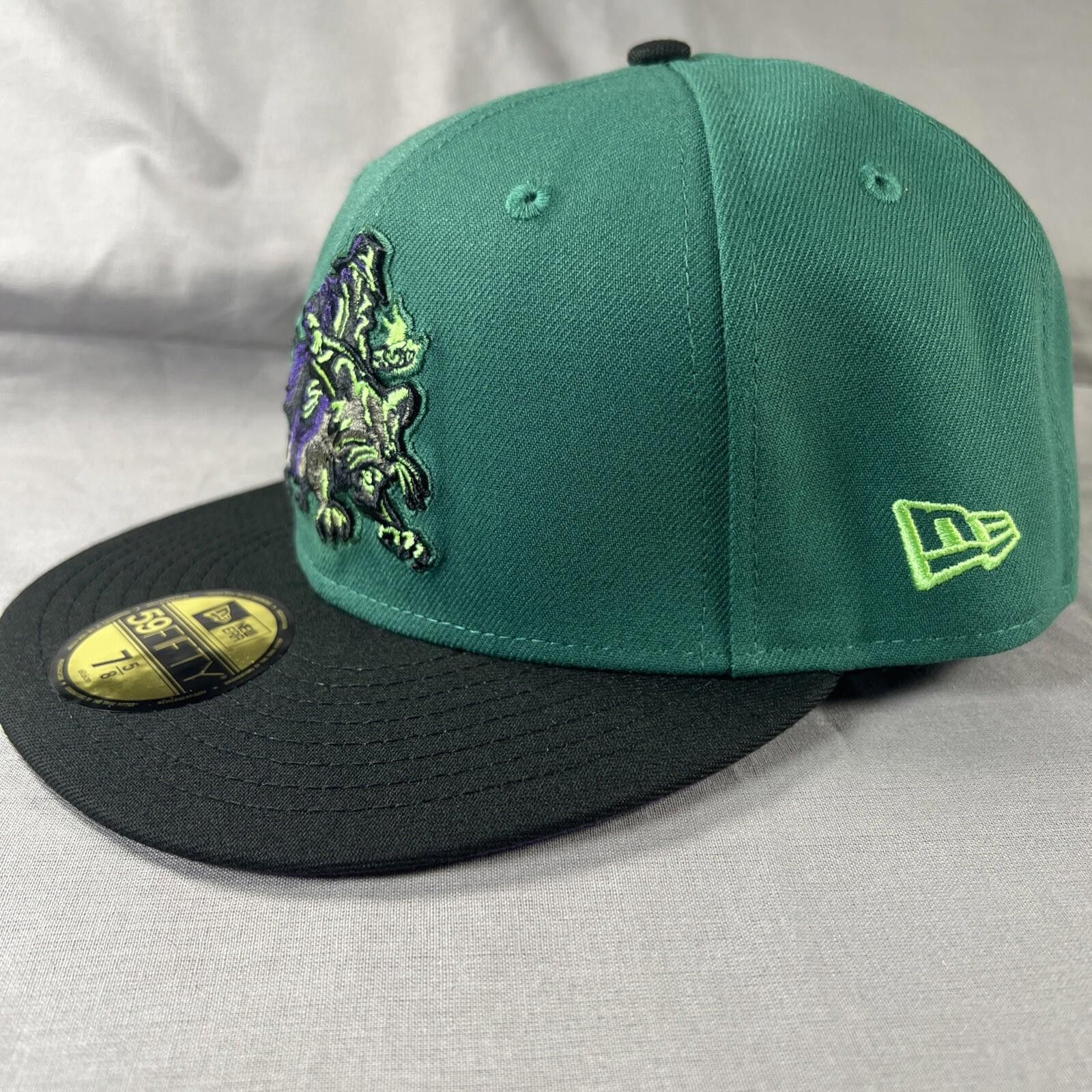 New Era The Clink Room Exclusive 7 5/8 "Scourge" Green Black New Era Size ONE SIZE - 4 Thumbnail