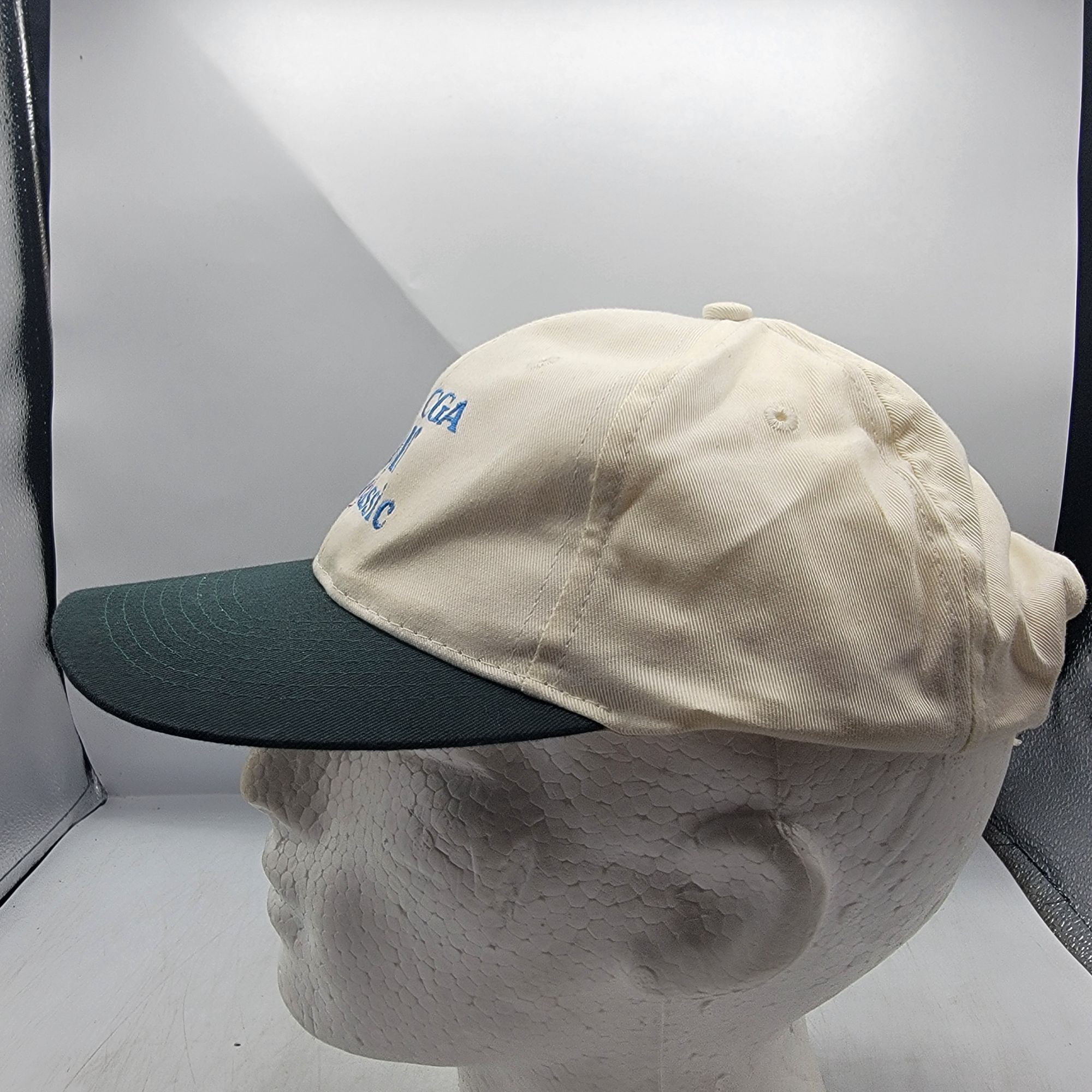 Other Vintage 2002 CGA Golf Classic Adults White Adjustable Hat Ca Size ONE SIZE - 2 Thumbnail