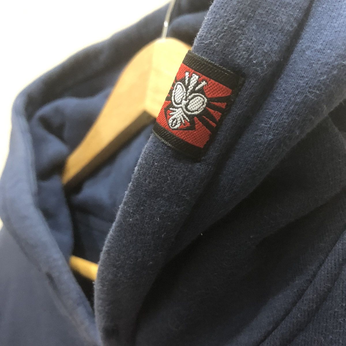 Japanese Brand Heavy Black Fly Sweatshirt Hodie Size US S / EU 44-46 / 1 - 4 Thumbnail