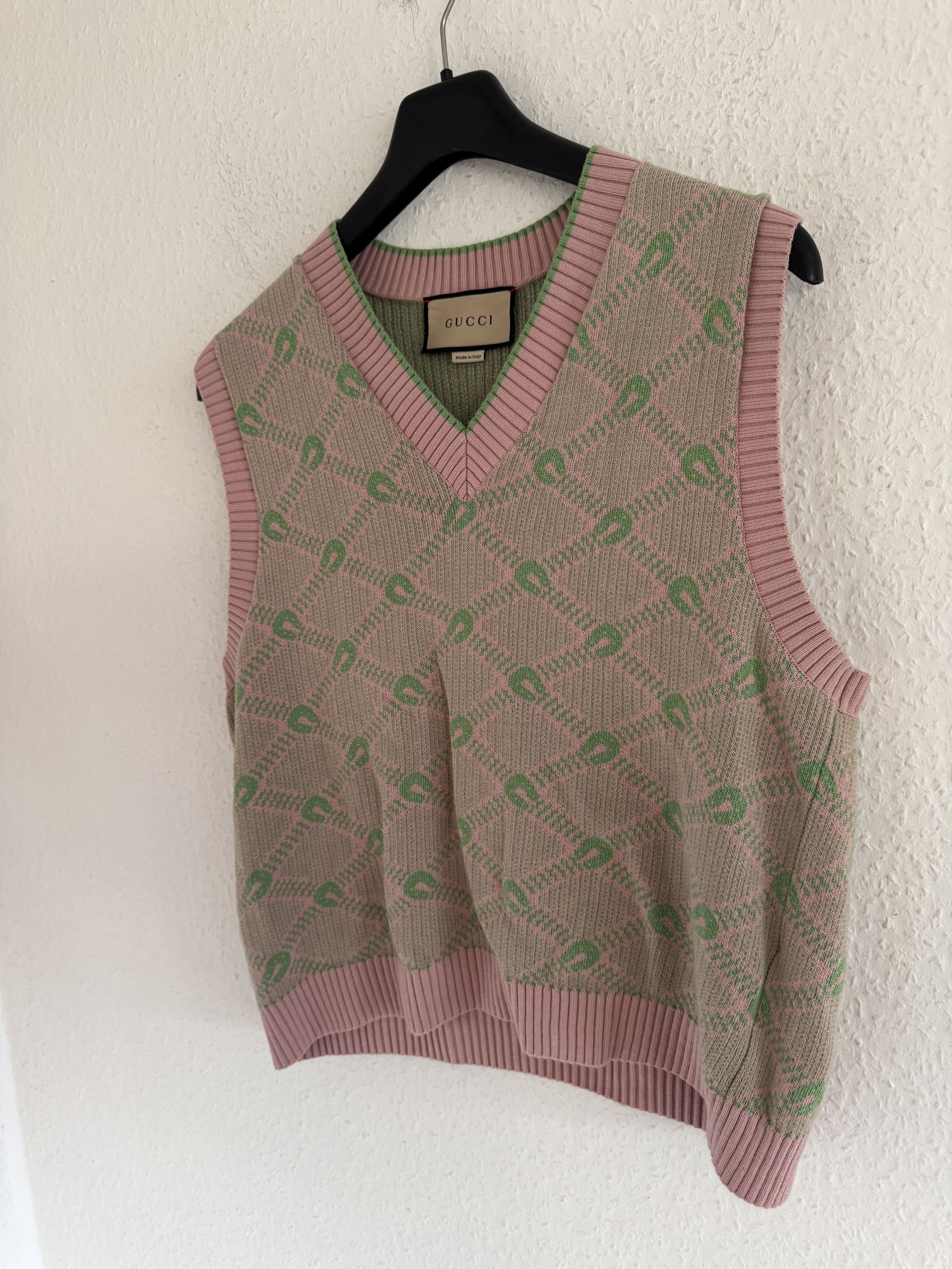 Gucci Horseshoe Knit Vest Size US S / EU 44-46 / 1 - 5 Thumbnail