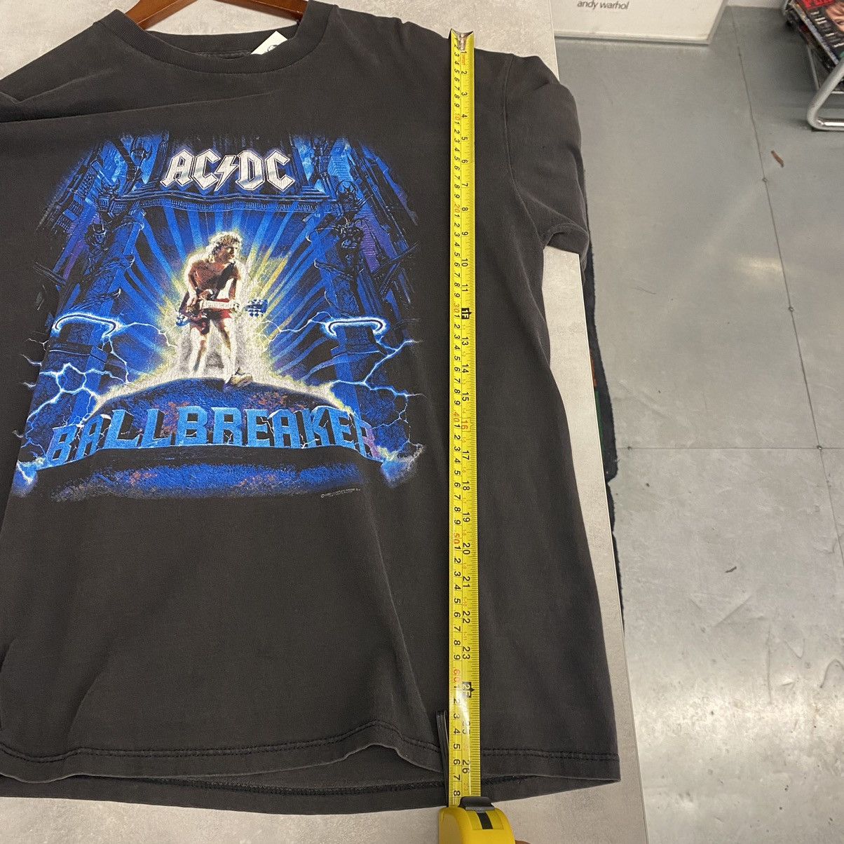 Vintage Vintage ACDC t shirt 1996 Size US XL / EU 56 / 4 - 4 Thumbnail