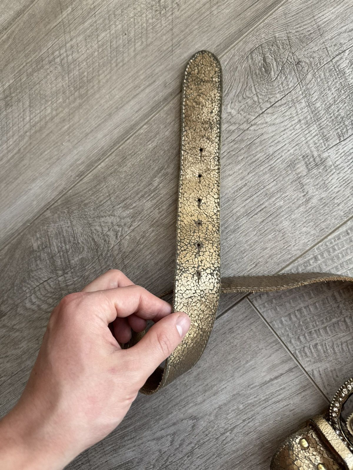 If Six Was Nine VINTAGE Y2K JAPANESE BELT ALT GOTH PUNK RAVE KANYE STYLE Size ONE SIZE - 6 Thumbnail