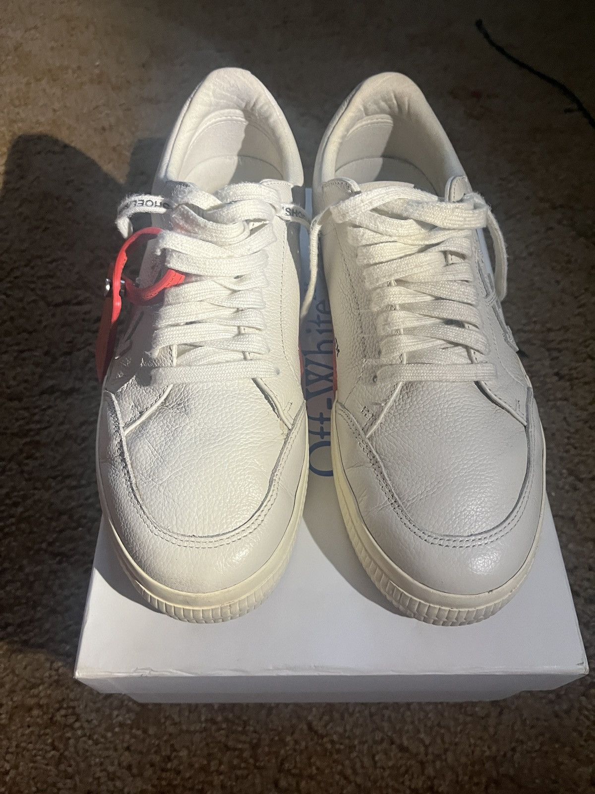 Off-White Off- White Vulcanized ‘Leather’ Size US 10 / EU 43 - 11 Thumbnail