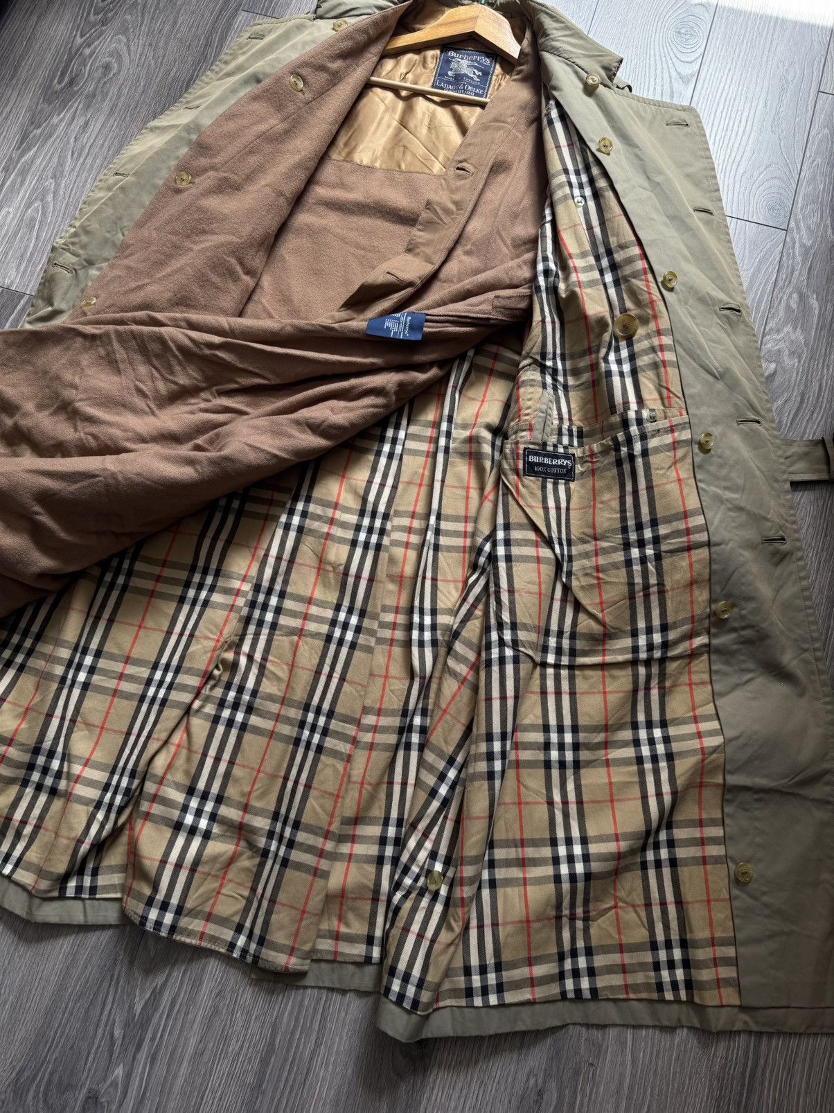 Burberry Burberrys’ Prorsum Ladage&Oelke Double-Brested TrenchCoat 56 Size US XL / EU 56 / 4 - 13 Thumbnail