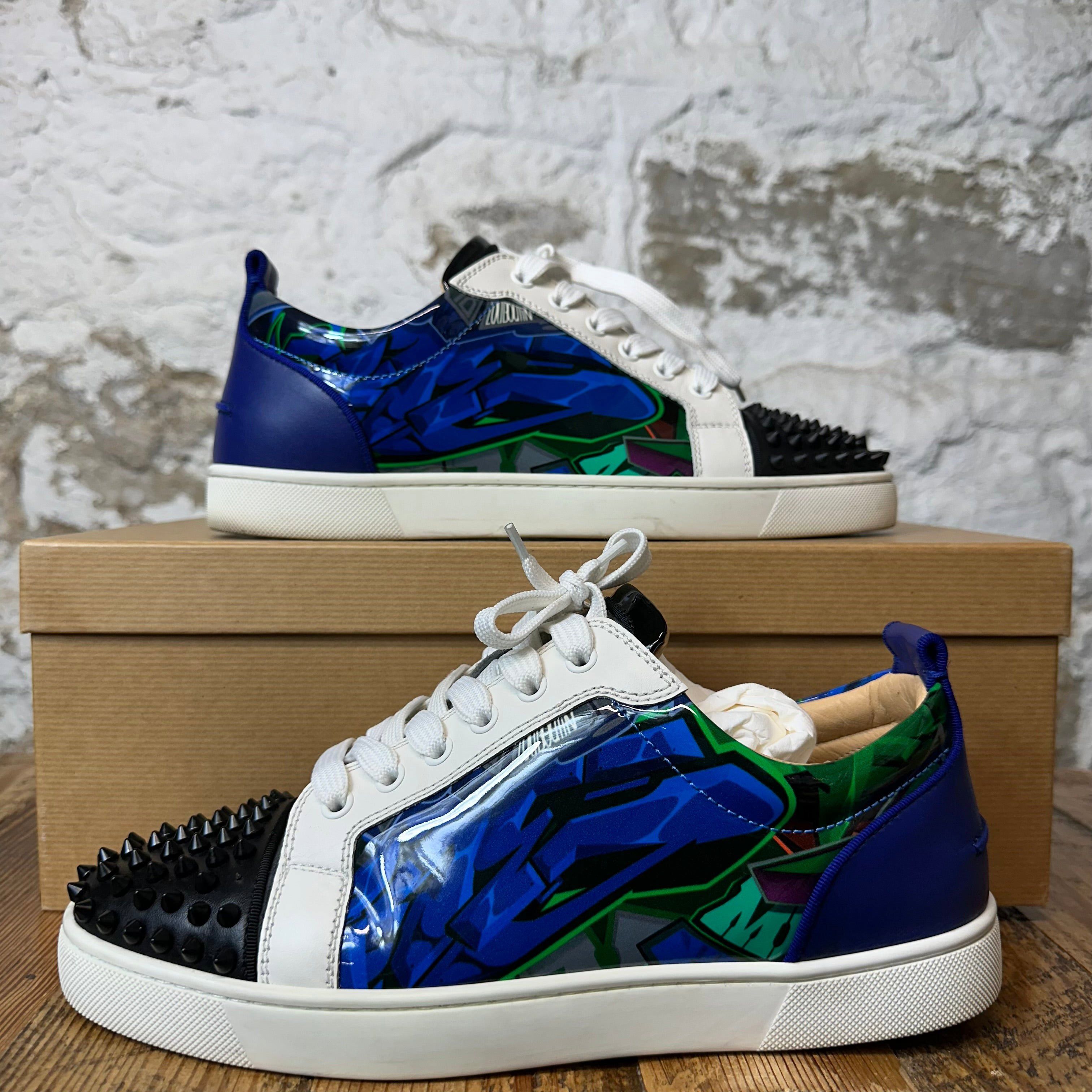 Christian Louboutin Christian Louboutin Grafitti Spike Sneaker Sz 7.5 (40.5) Size US 7.5 / EU 40-41 - 1 Thumbnail